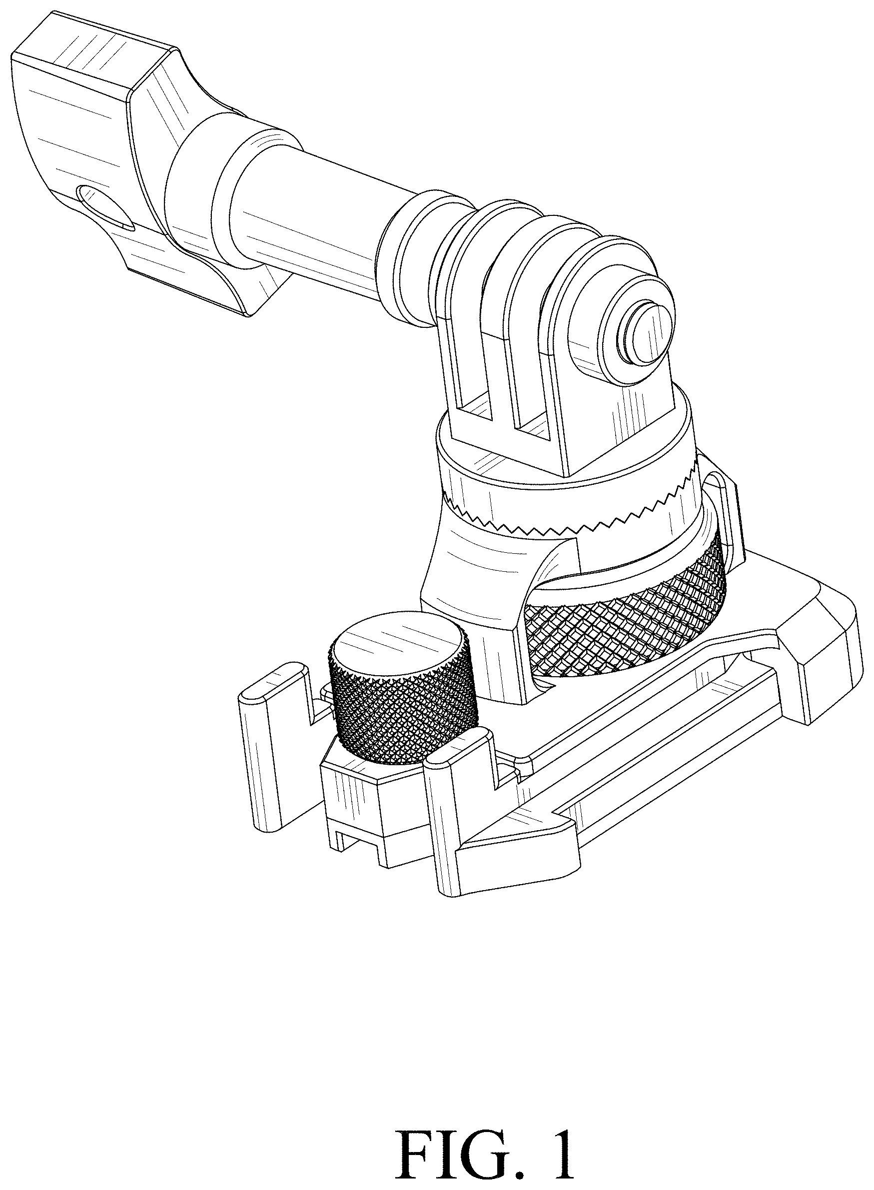 Patent USD1001872 — Camera mount — Figure 1