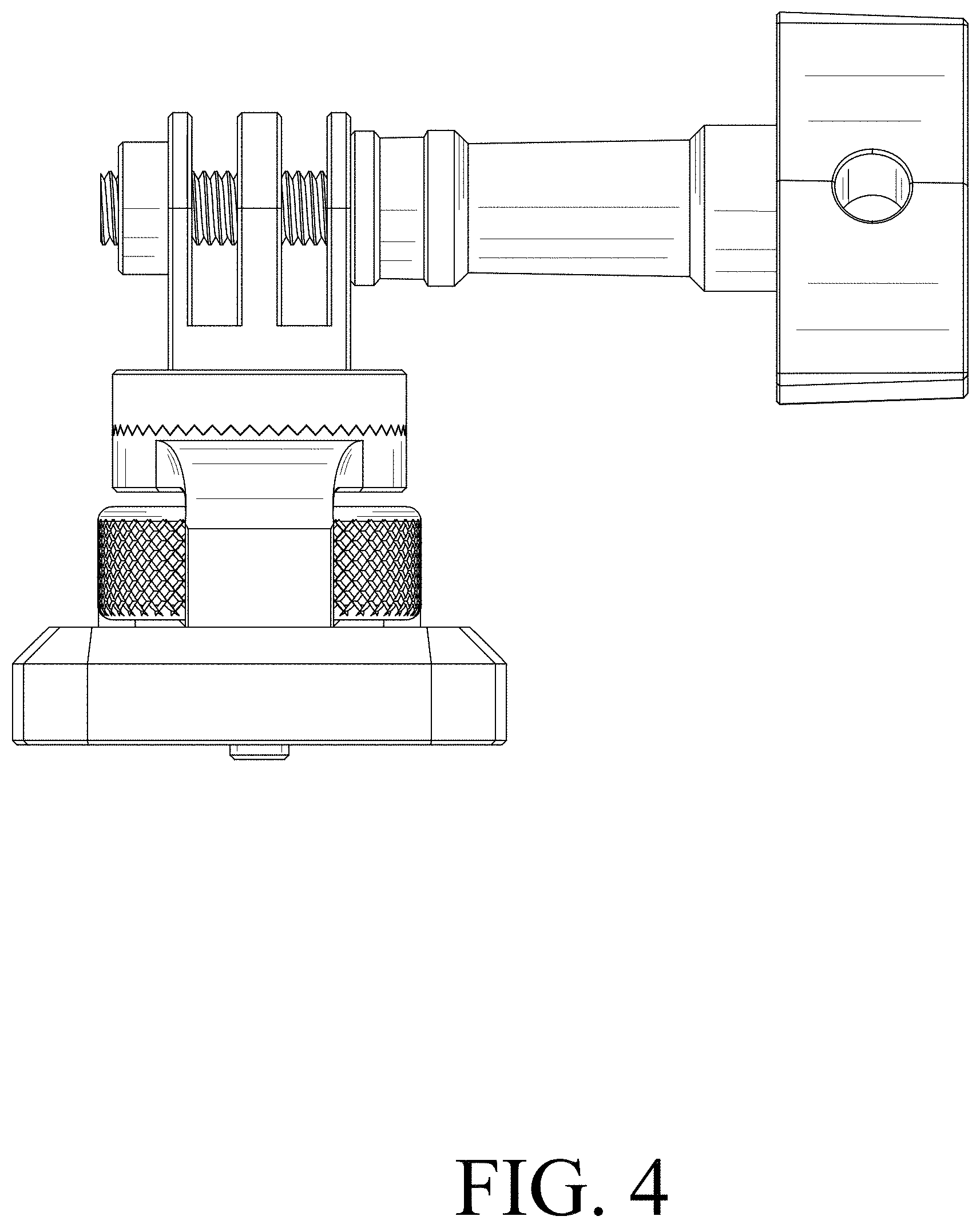 Patent USD1001872 Figure 4 – Camera mount