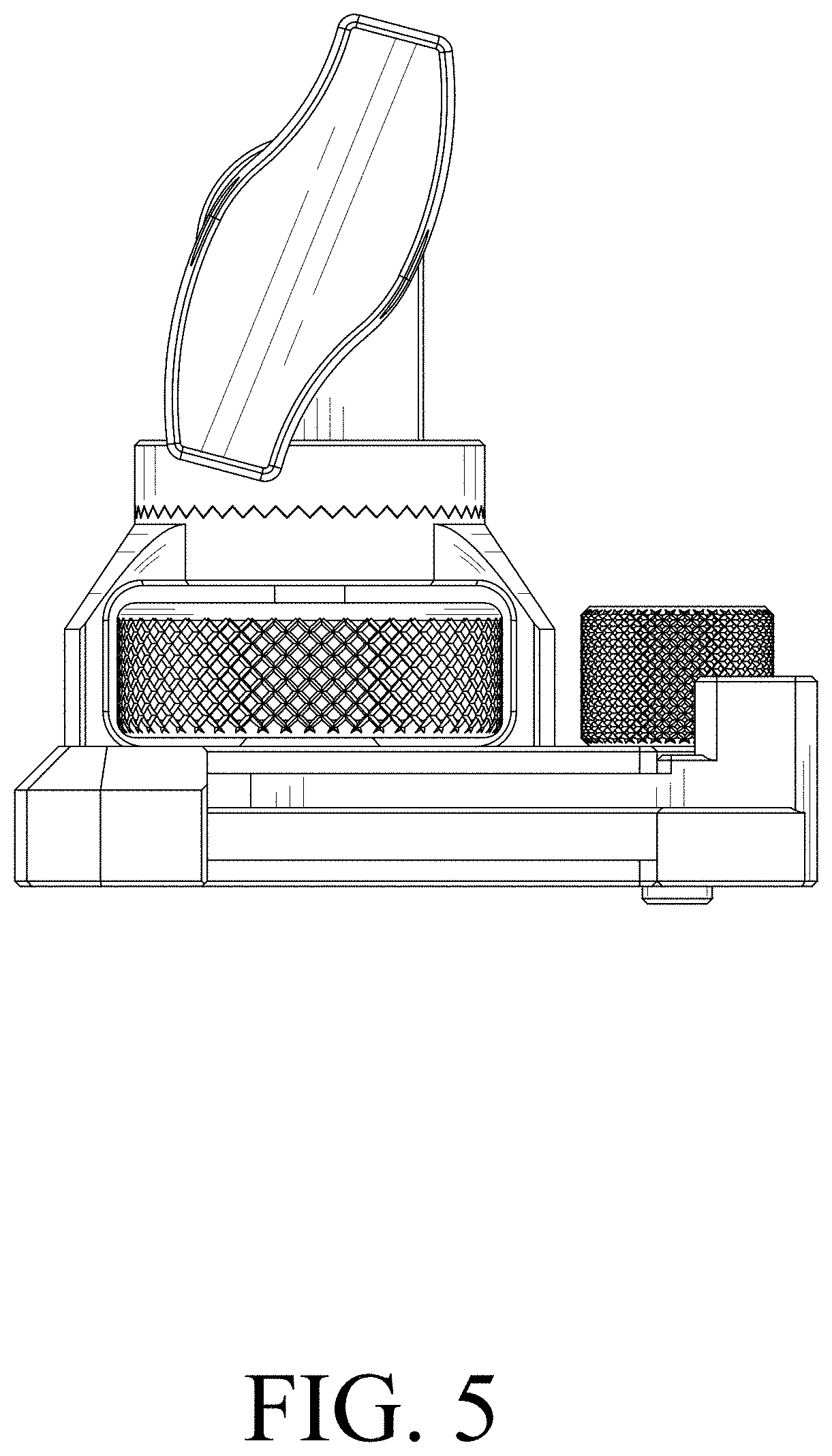 Patent USD1001872 Figure 5 – Camera mount