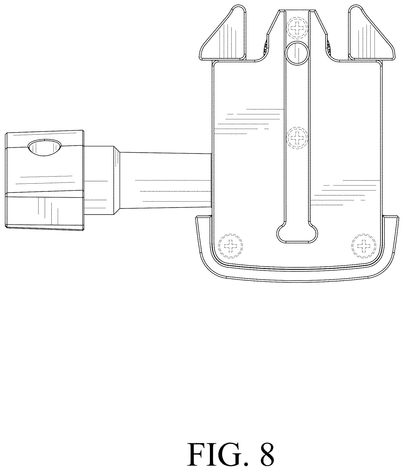 Patent USD1001872 Figure 8 – Camera mount