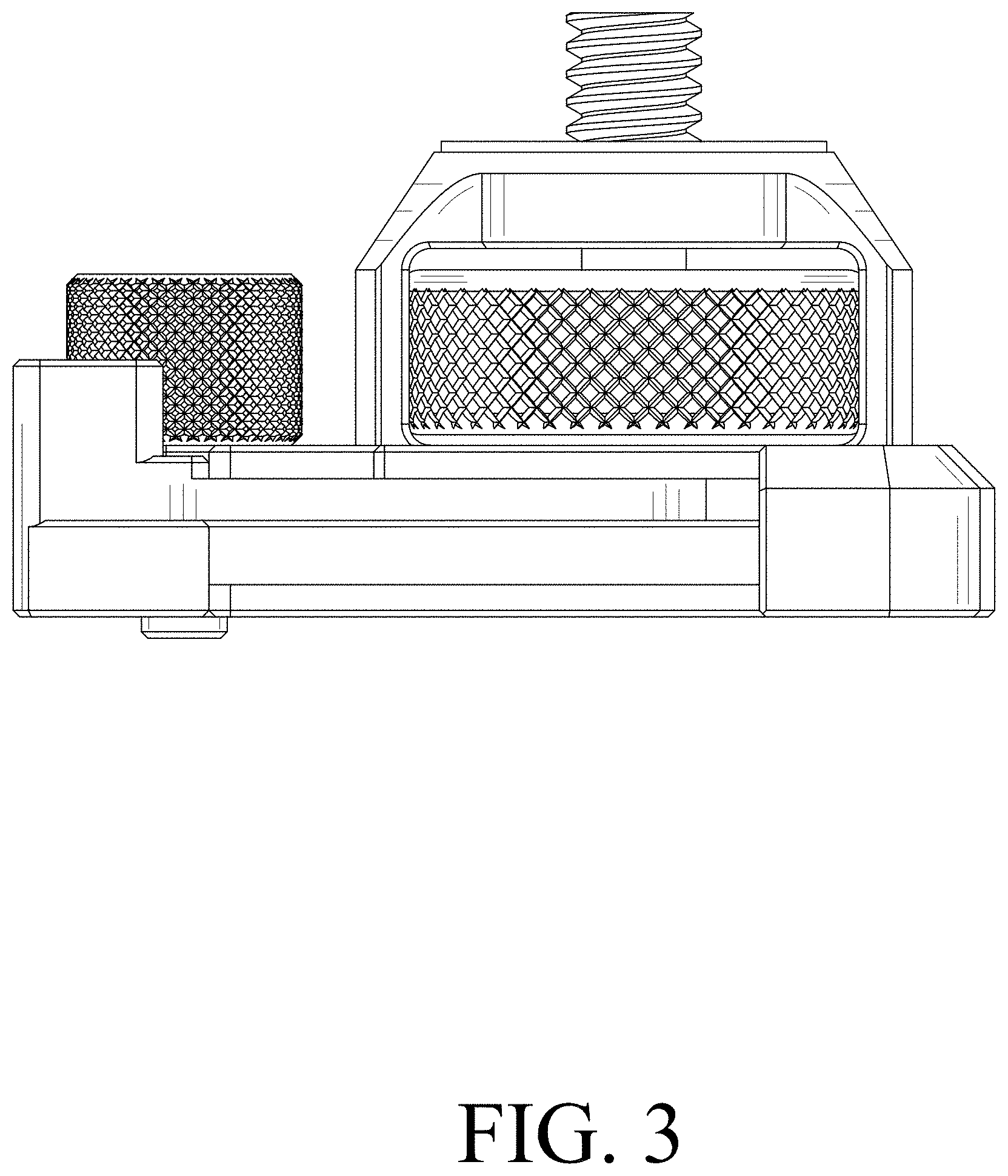 Patent USD1001873 Figure 3 – Camera mount