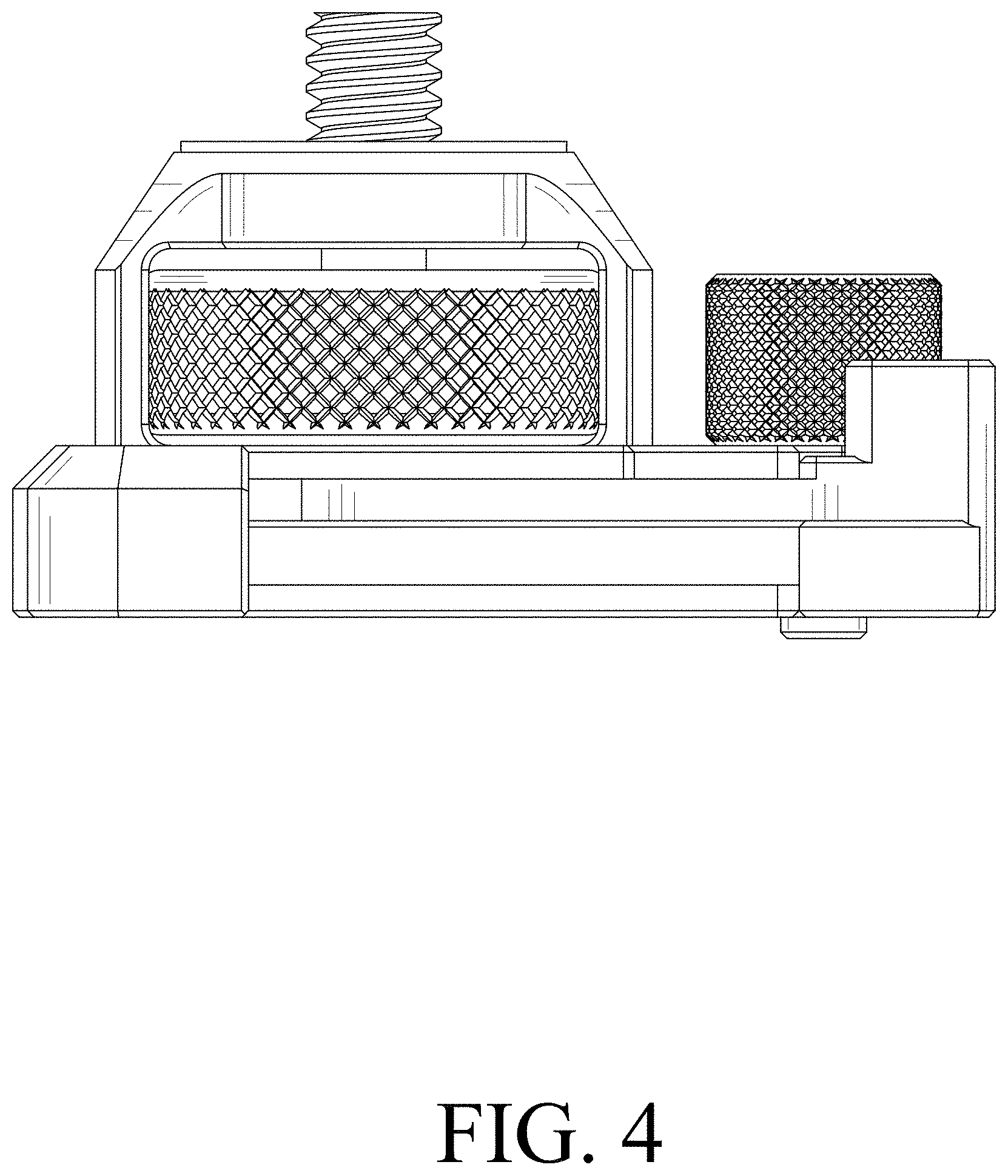 Patent USD1001873 Figure 4 – Camera mount