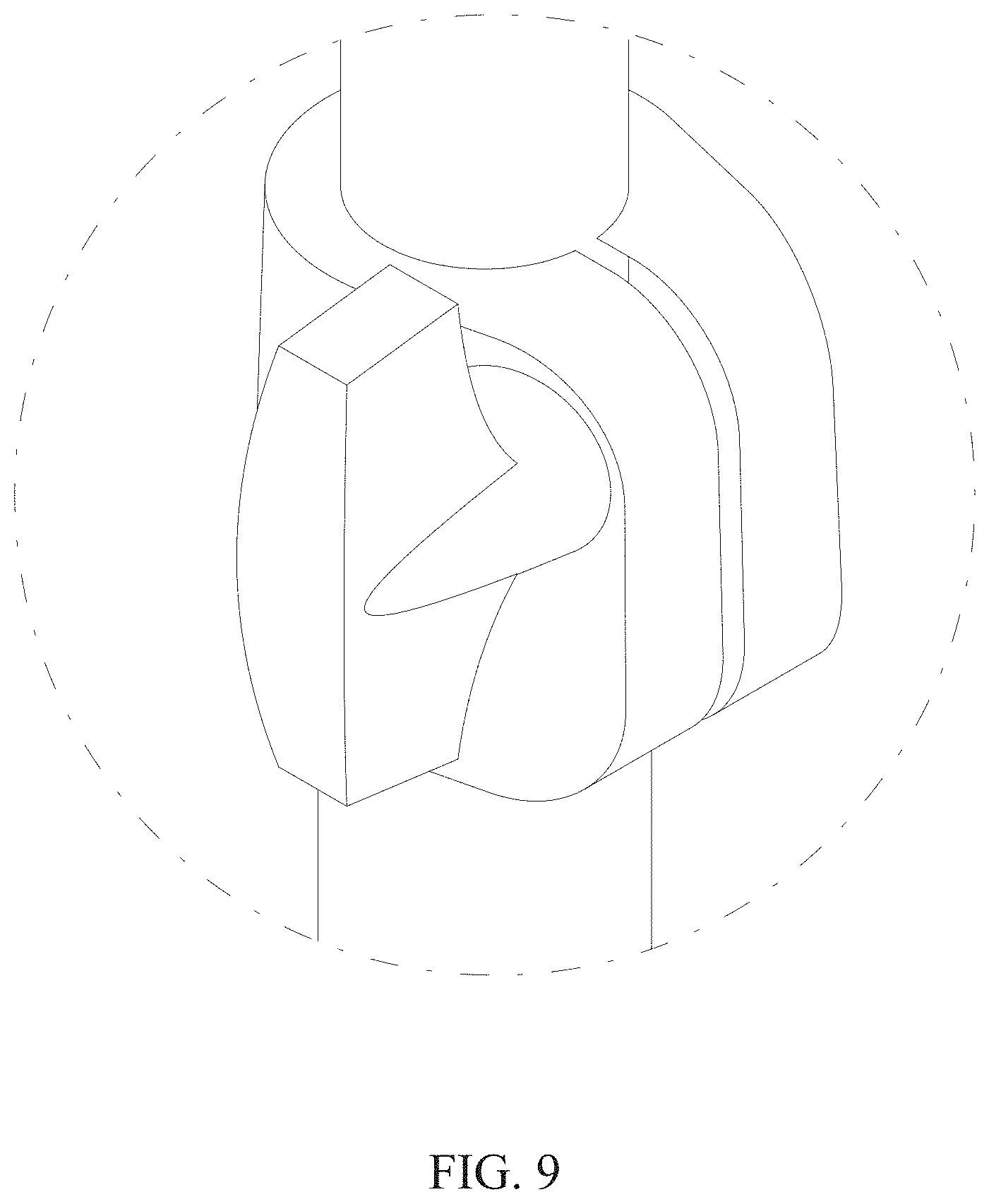 Patent USD1001874 Figure 9 – Backdrop stand