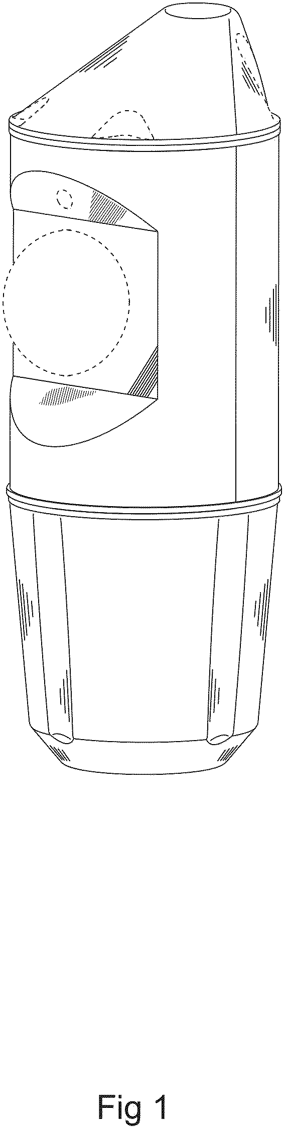 Patent USD1001876 Figure 1 – Enclosure for capture devices