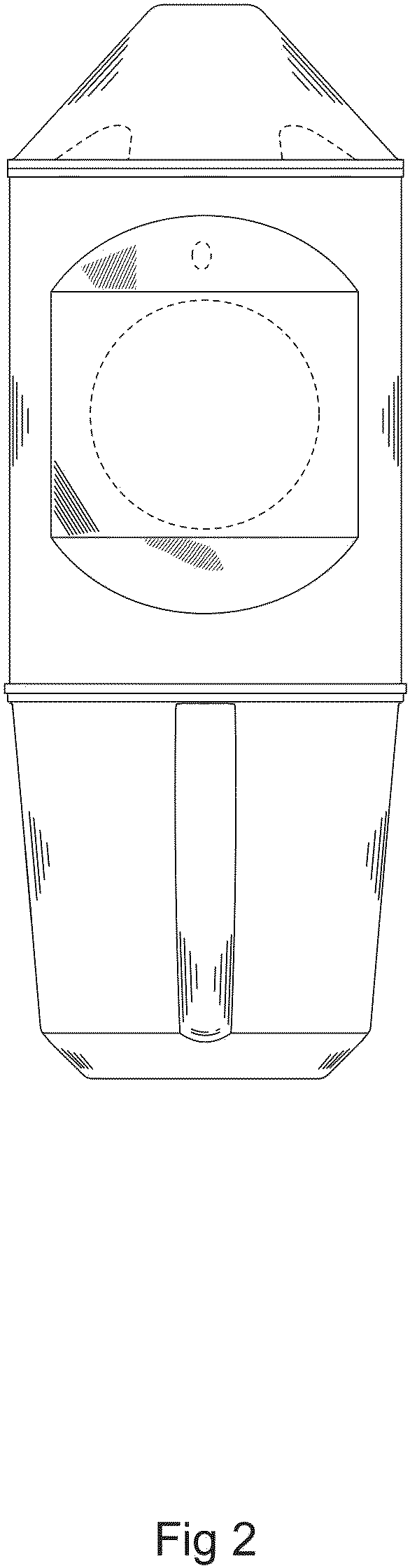 Patent USD1001876 Figure 2 – Enclosure for capture devices