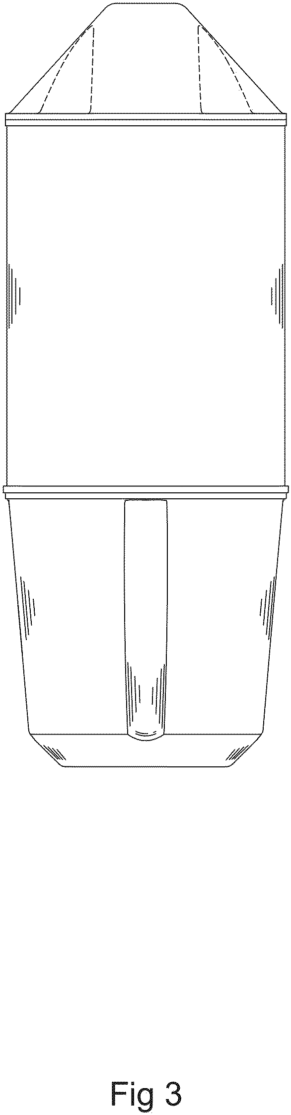Patent USD1001876 Figure 3 – Enclosure for capture devices