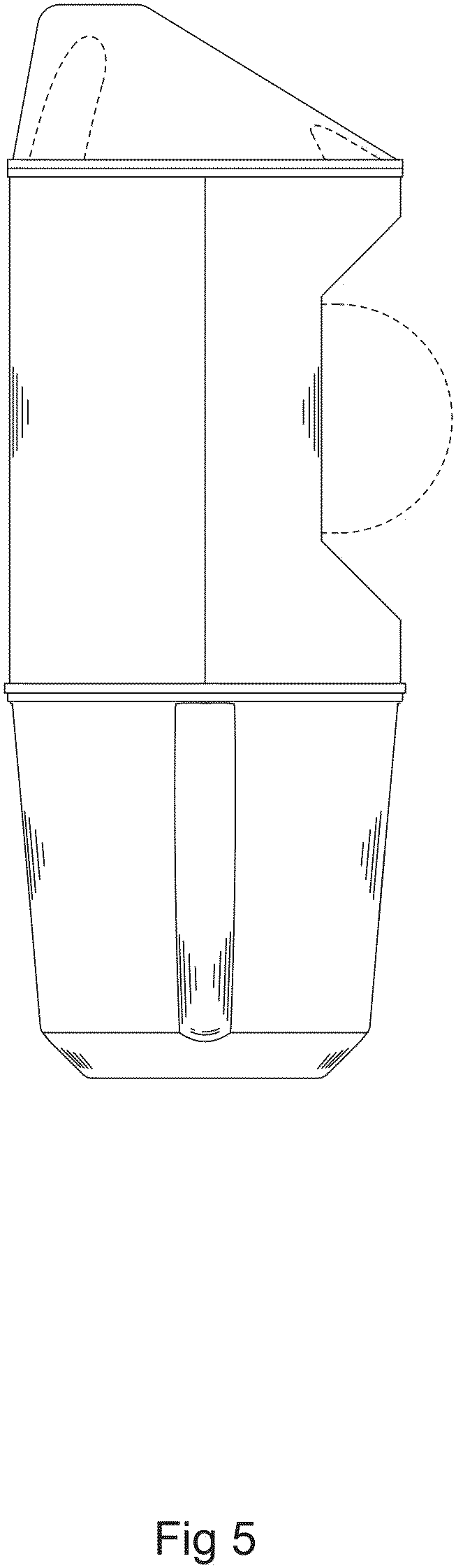 Patent USD1001876 Figure 5 – Enclosure for capture devices