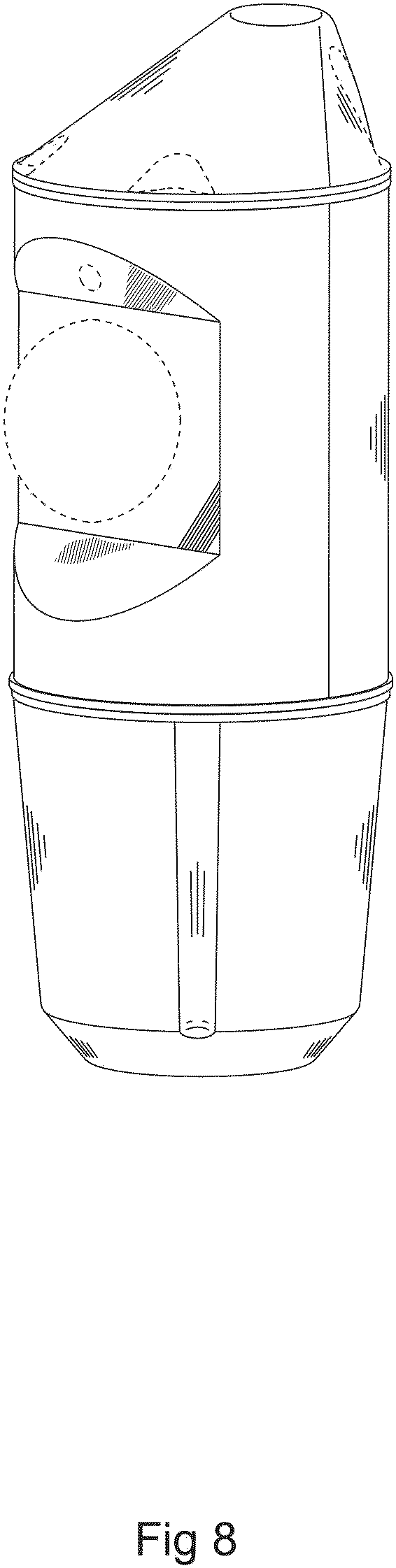 Patent USD1001876 Figure 8 – Enclosure for capture devices