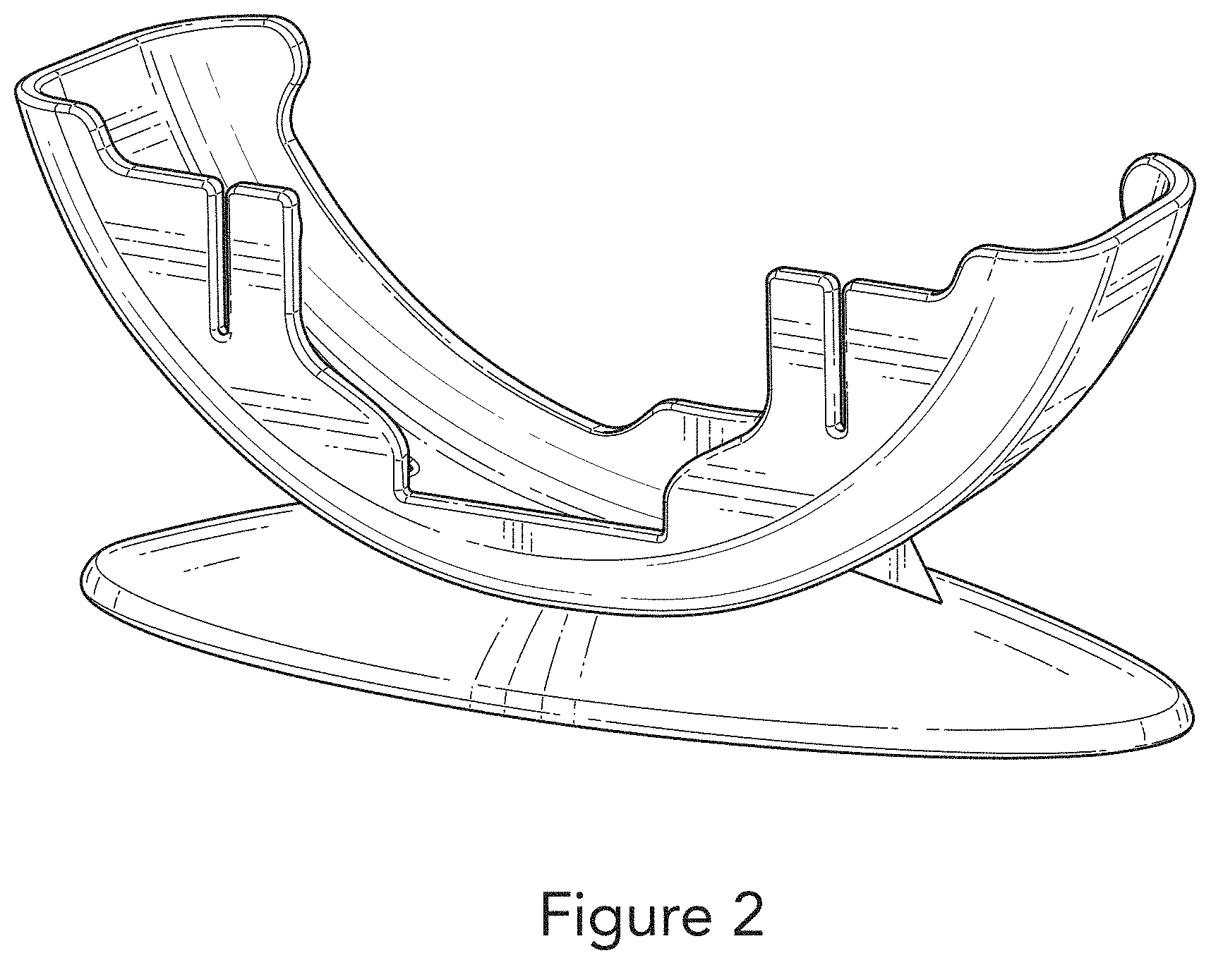 Patent USD1001879 Figure 2 – Camera mounting pedestal