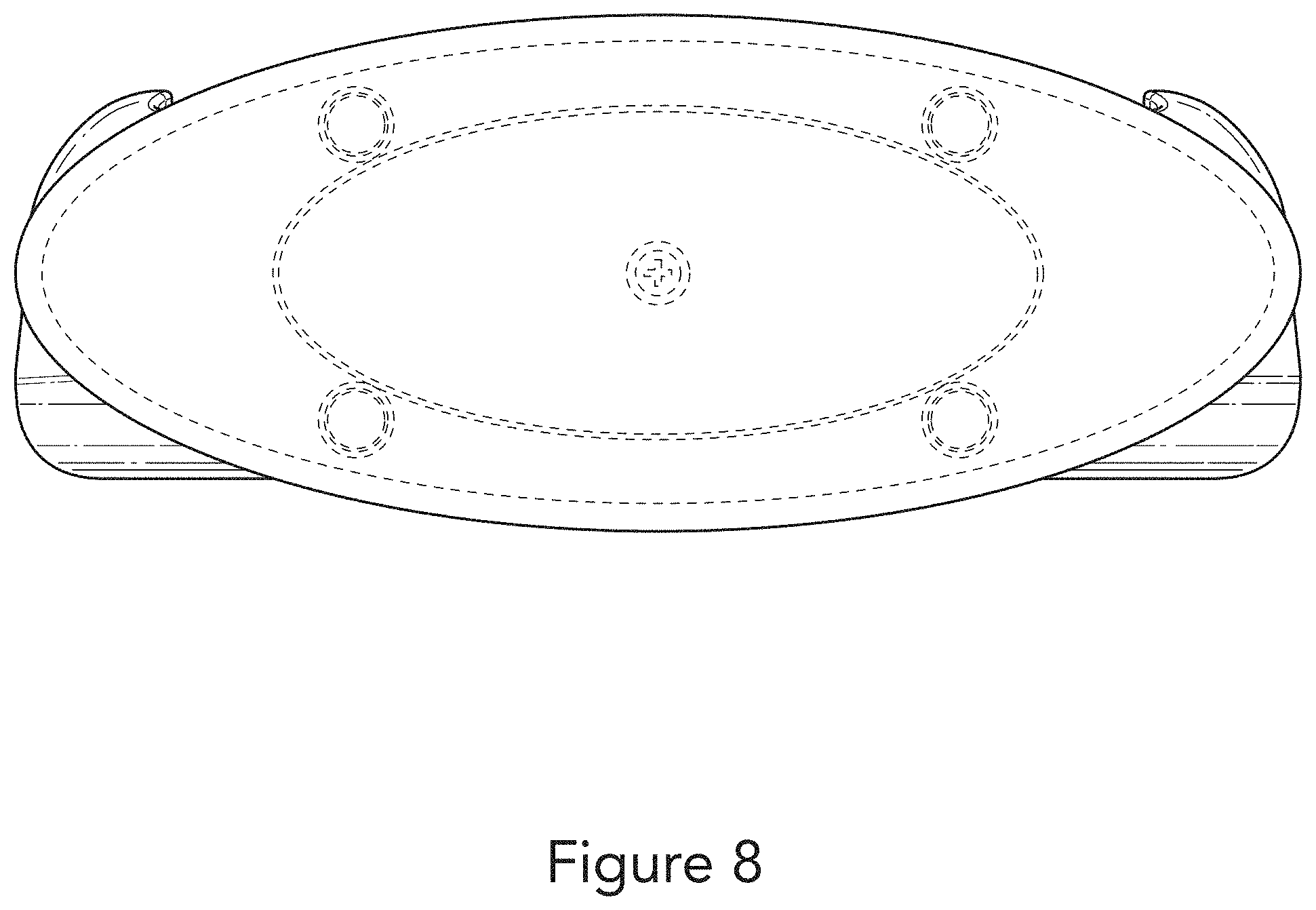 Patent USD1001879 Figure 8 – Camera mounting pedestal