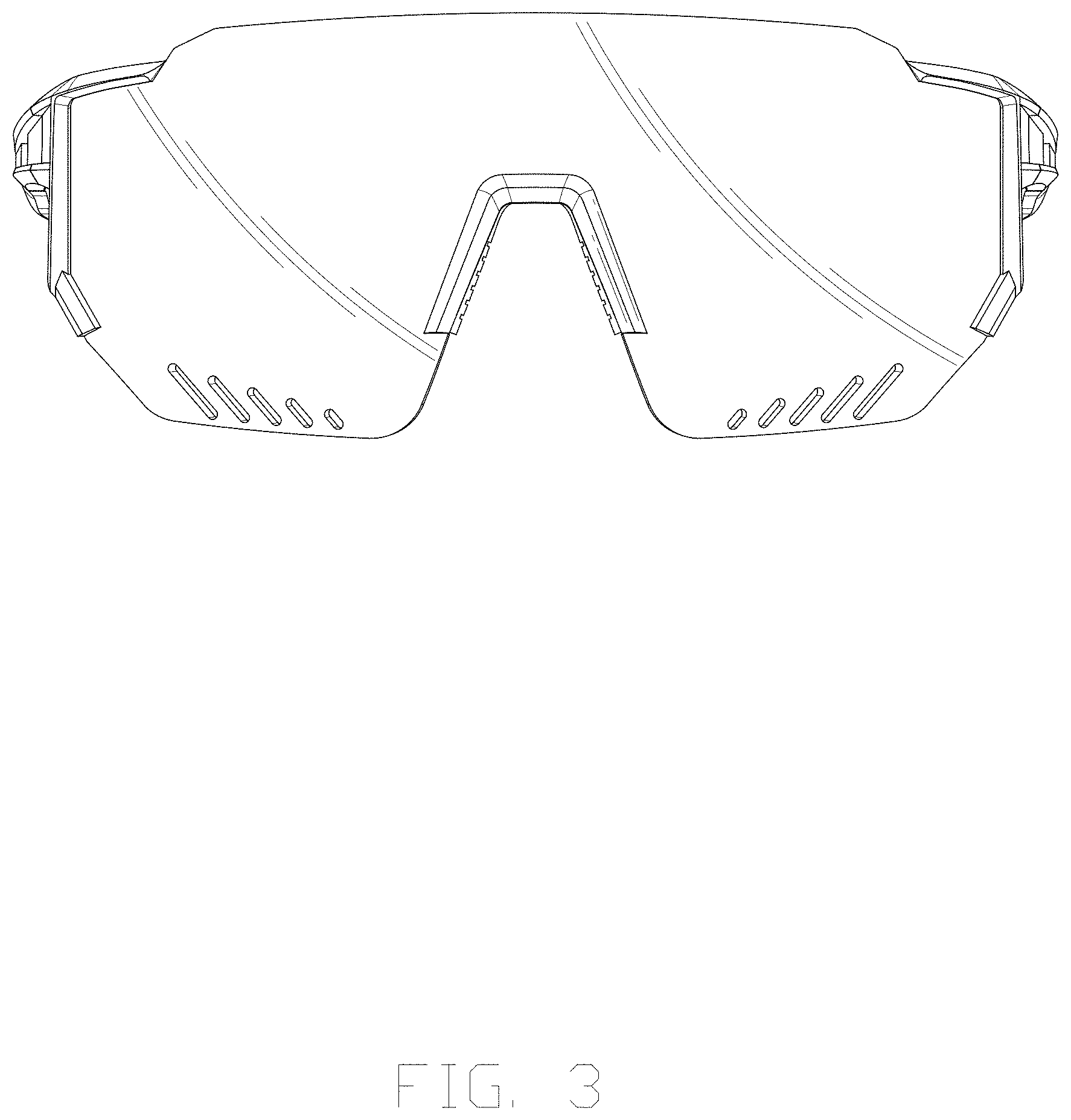 Patent USD1001882 Figure 3 – Sunglasses