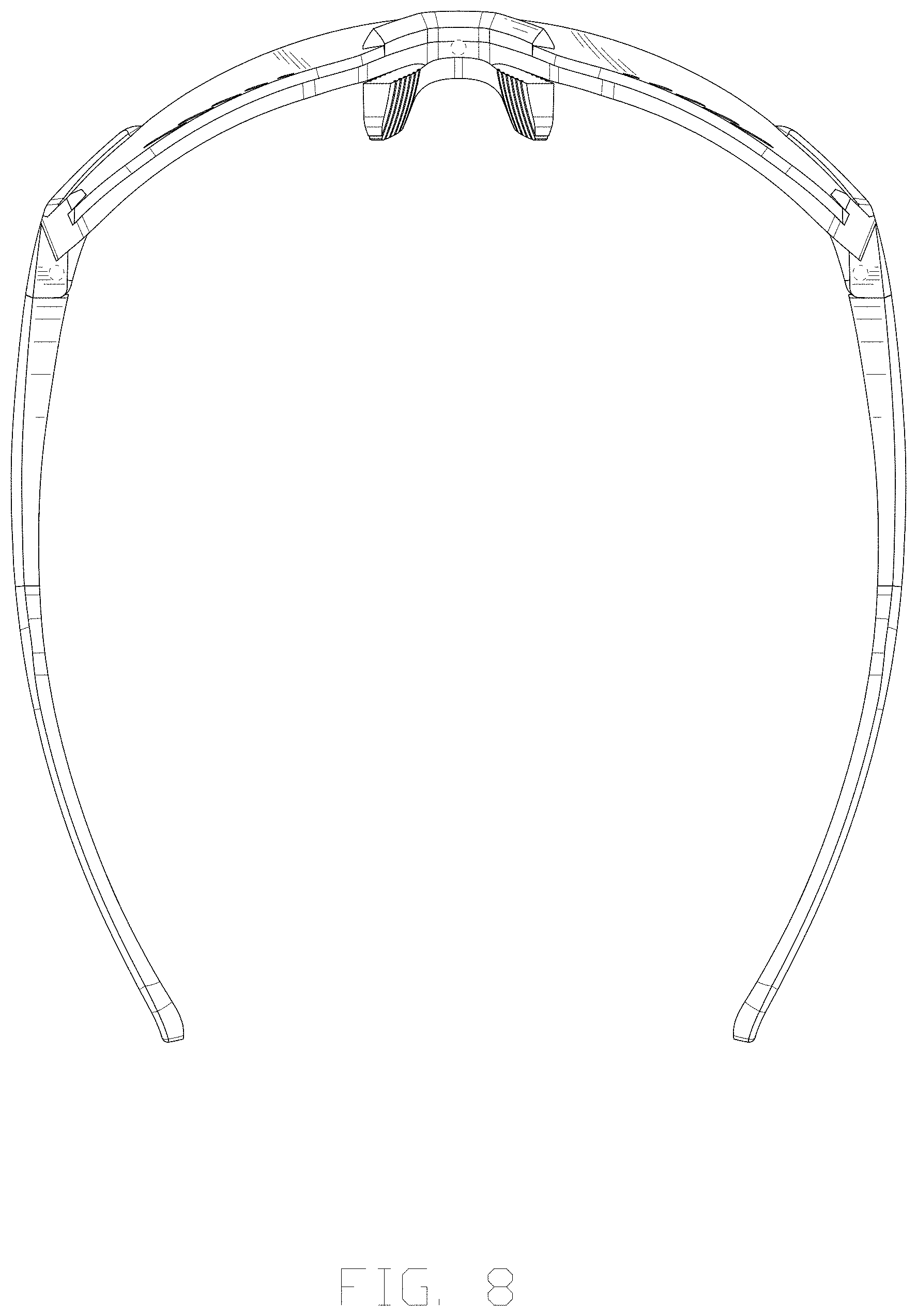 Patent USD1001882 Figure 8 – Sunglasses