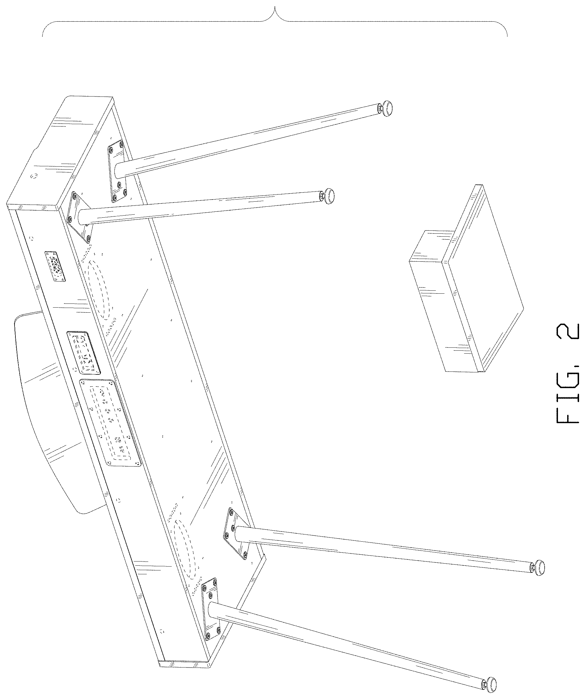 Patent USD1001883 Figure 2 – Electronic piano