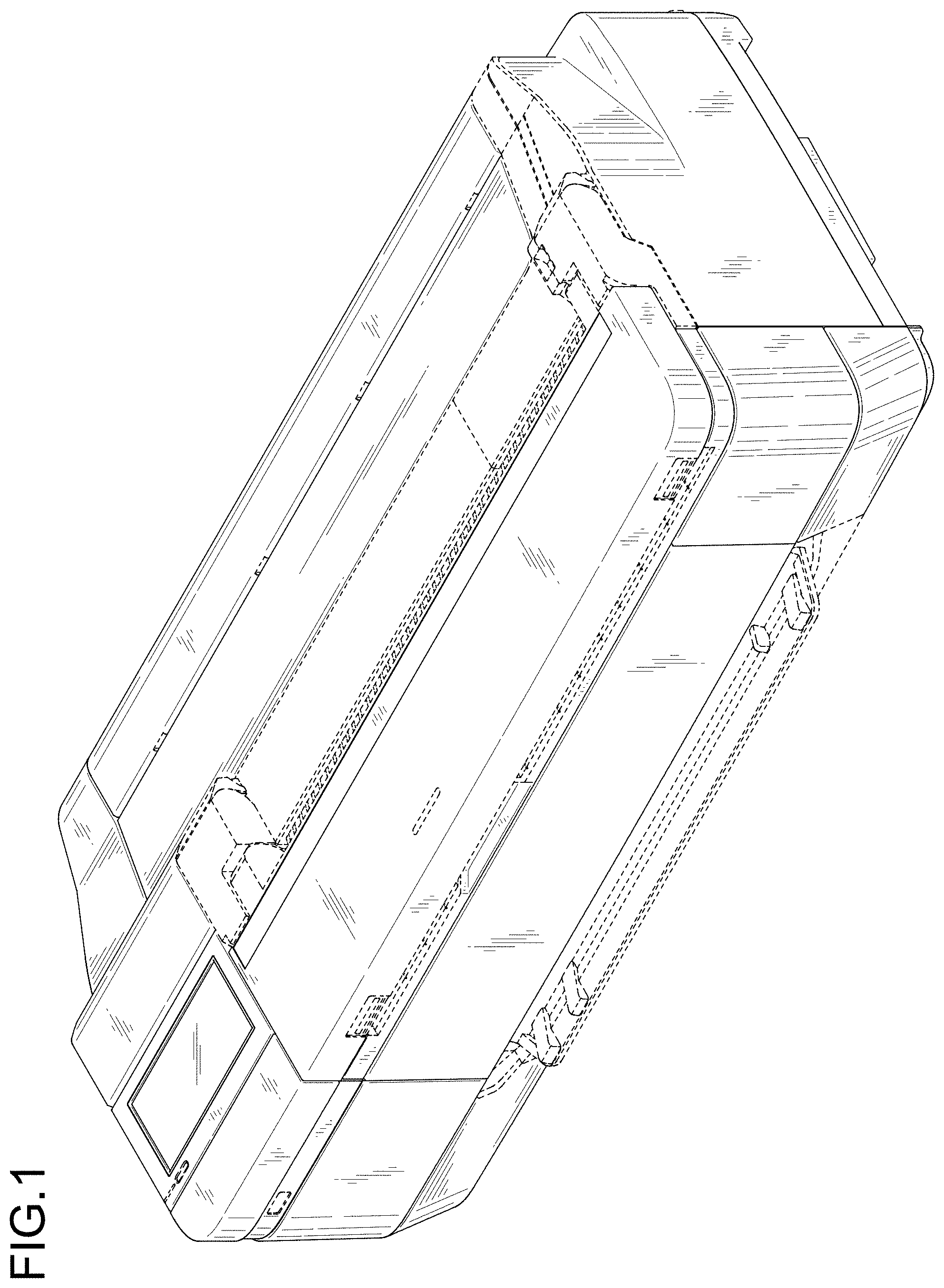 Patent USD1001885 Figure 1 – Printer