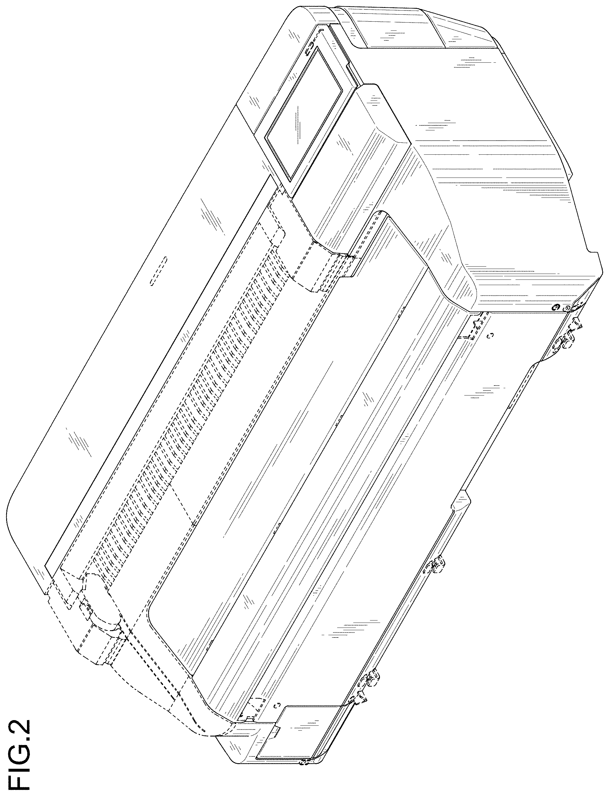 Patent USD1001885 Figure 2 – Printer
