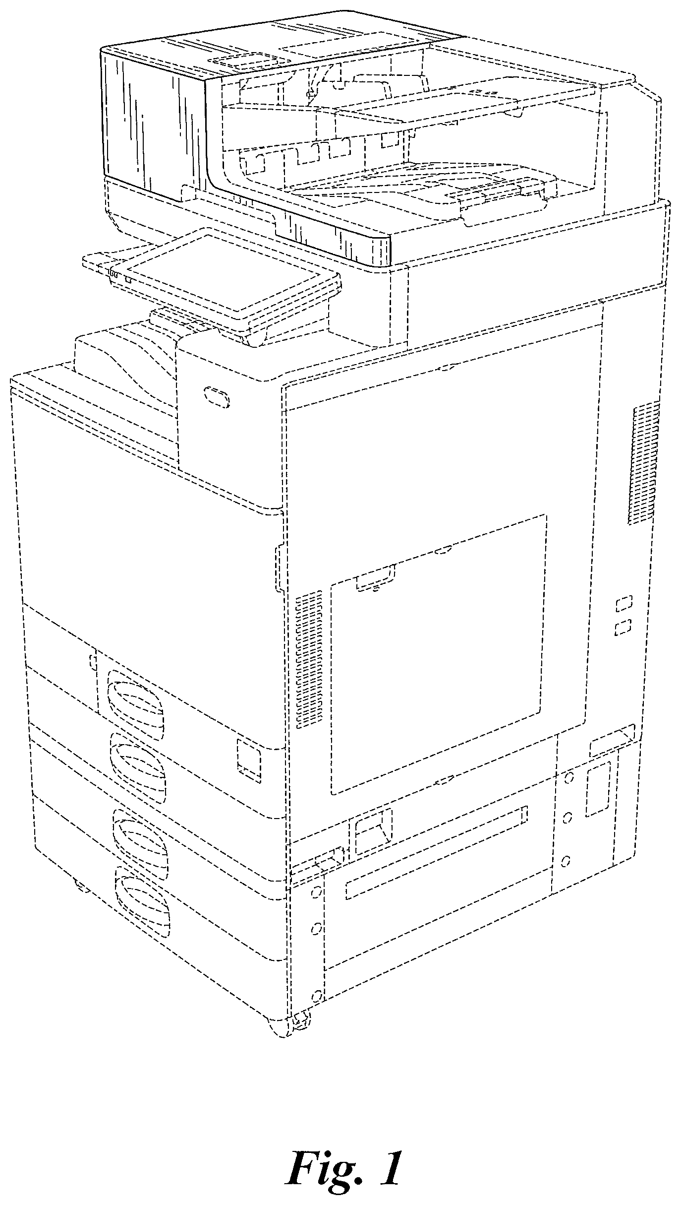 Patent USD1001886 Figure 1 – Printer