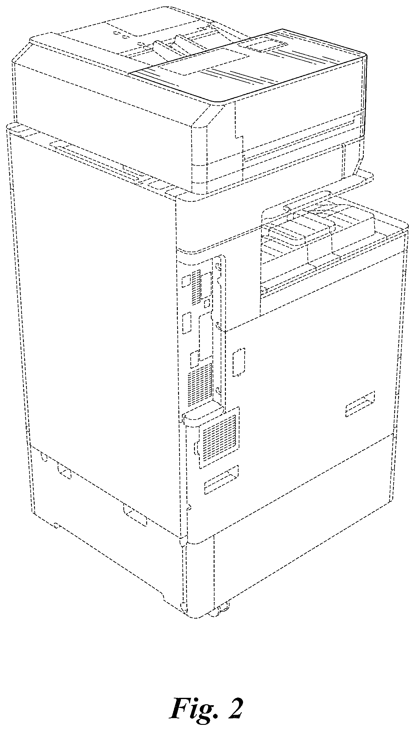 Patent USD1001886 Figure 2 – Printer