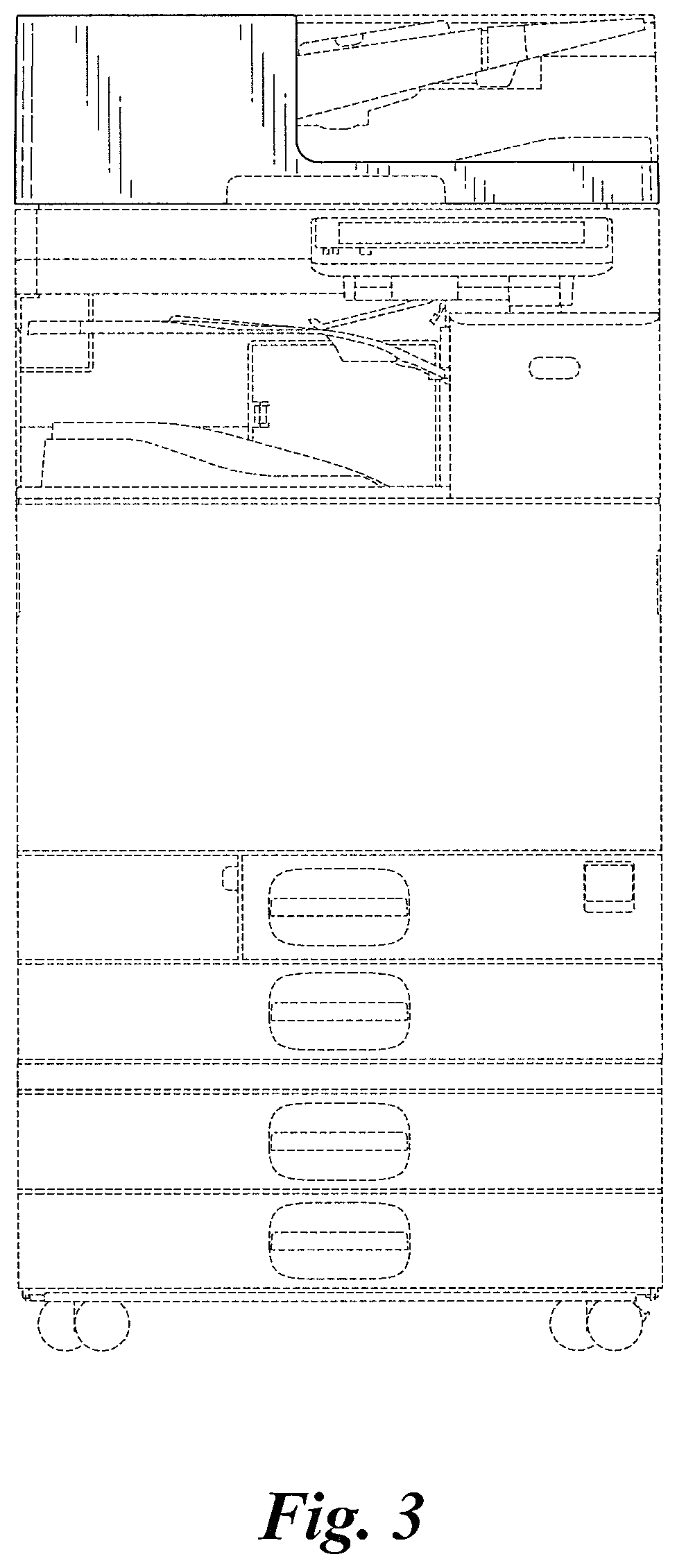 Patent USD1001886 Figure 3 – Printer