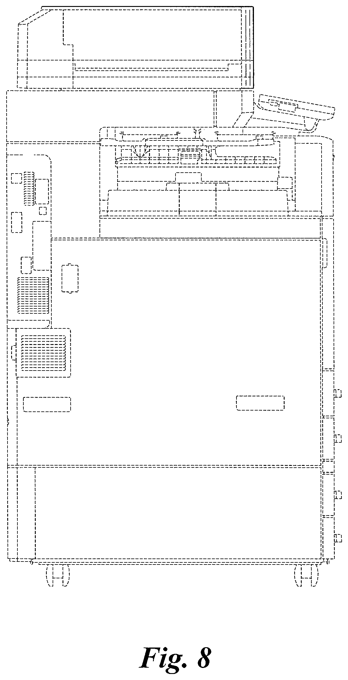 Patent USD1001886 Figure 8 – Printer