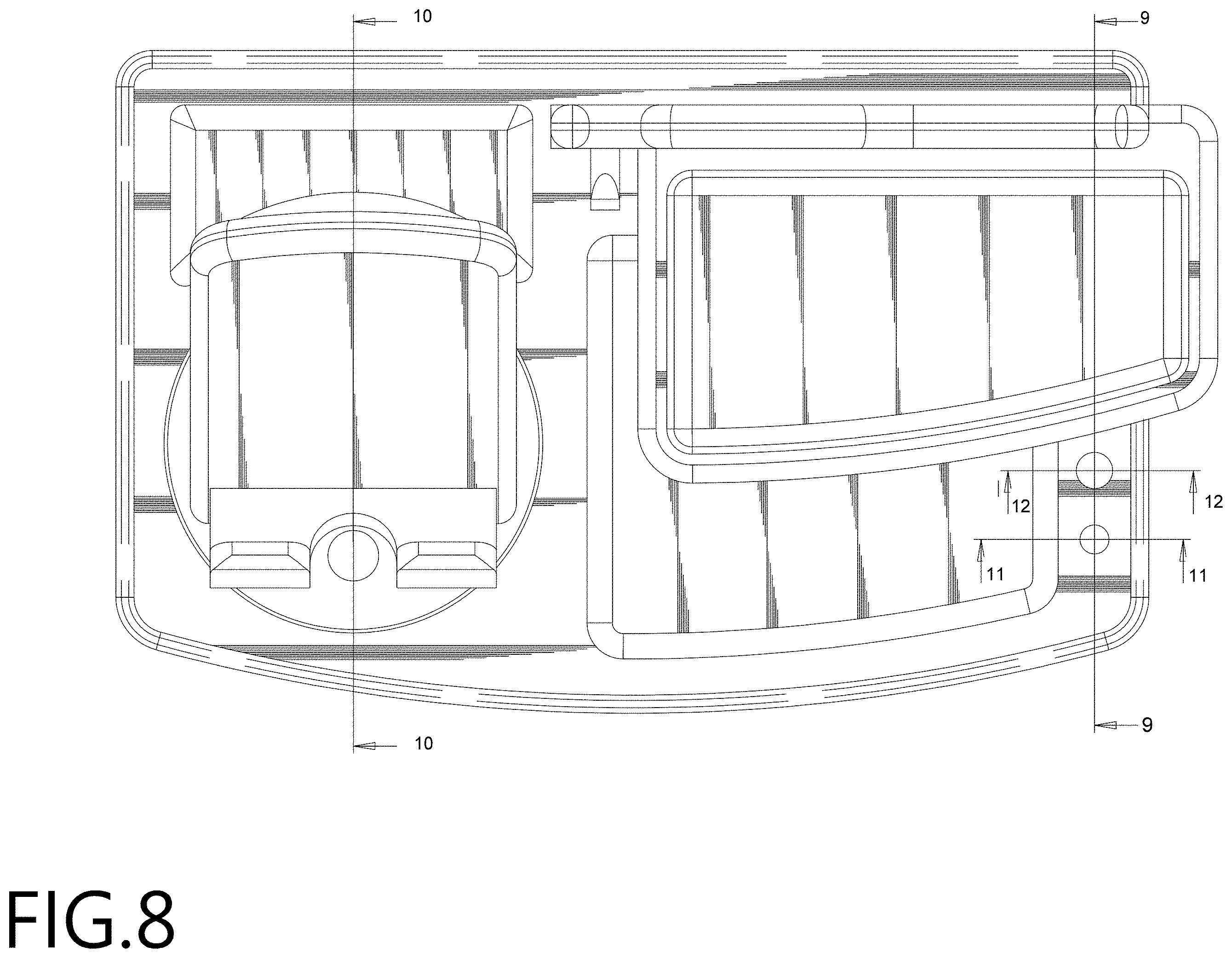 Patent USD1001887 Figure 8 – Organizer