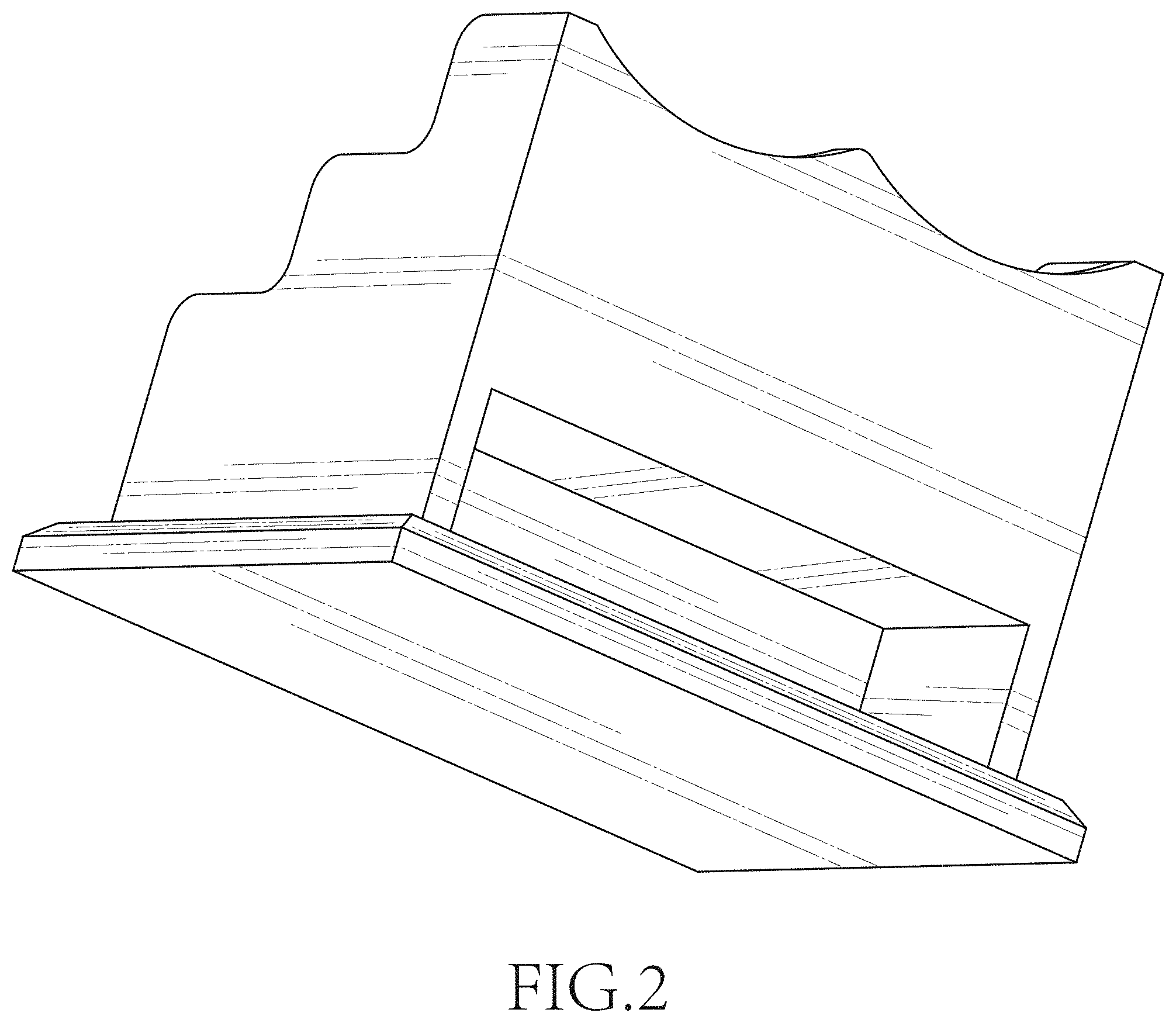 Patent USD1001889 Figure 2 – Business card holder