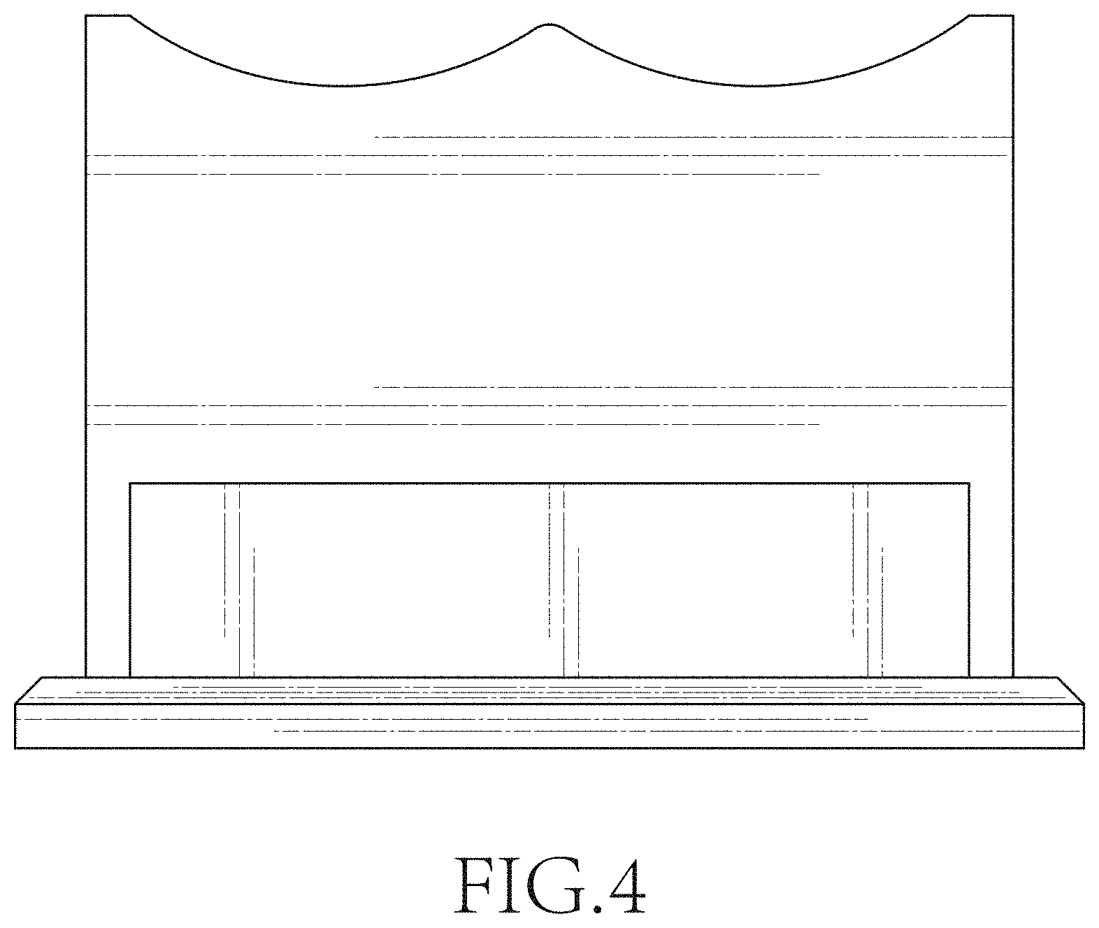 Patent USD1001889 Figure 4 – Business card holder