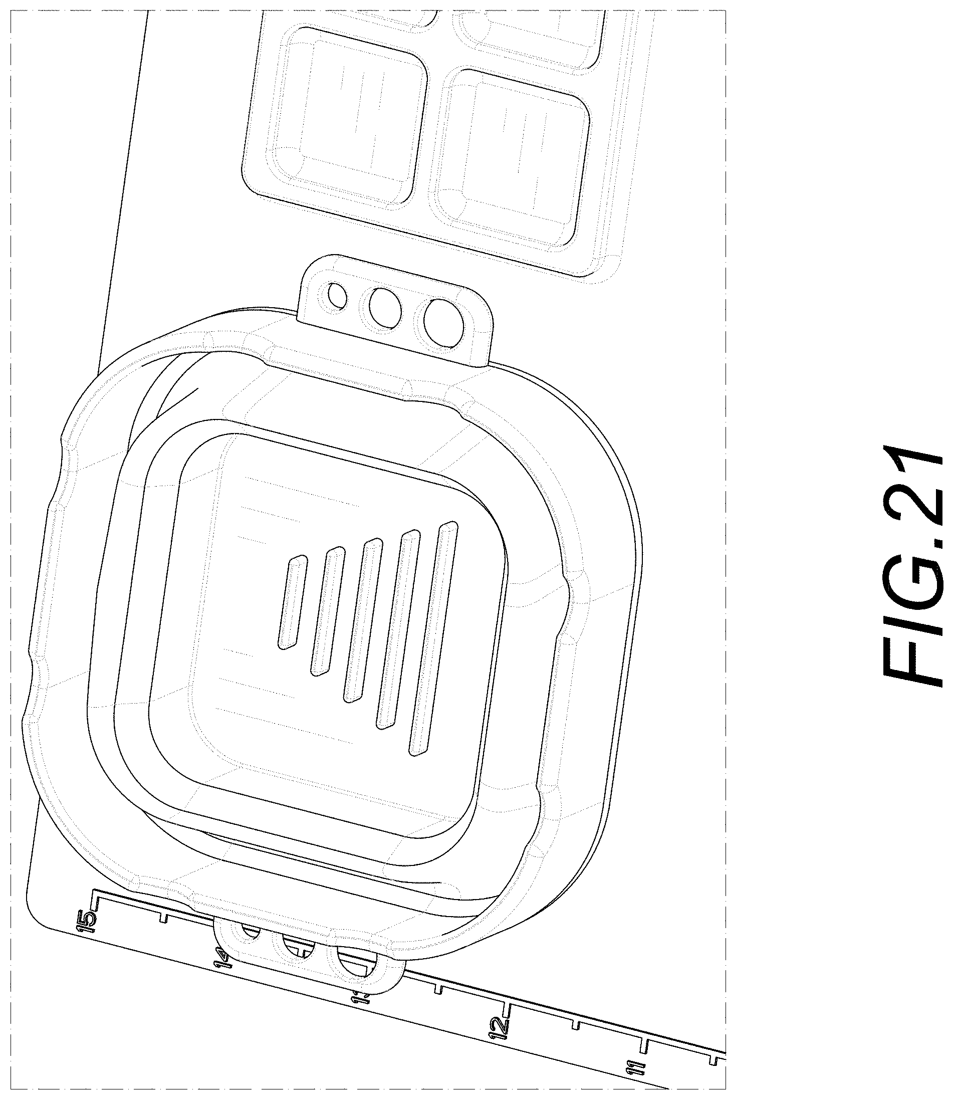 Patent USD1001890 Figure 14 – Painting pad
