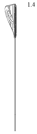 Patent USD1001891 Figure 4 – Writing device