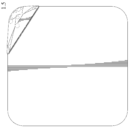 Patent USD1001891 Figure 5 – Writing device