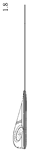 Patent USD1001891 Figure 8 – Writing device
