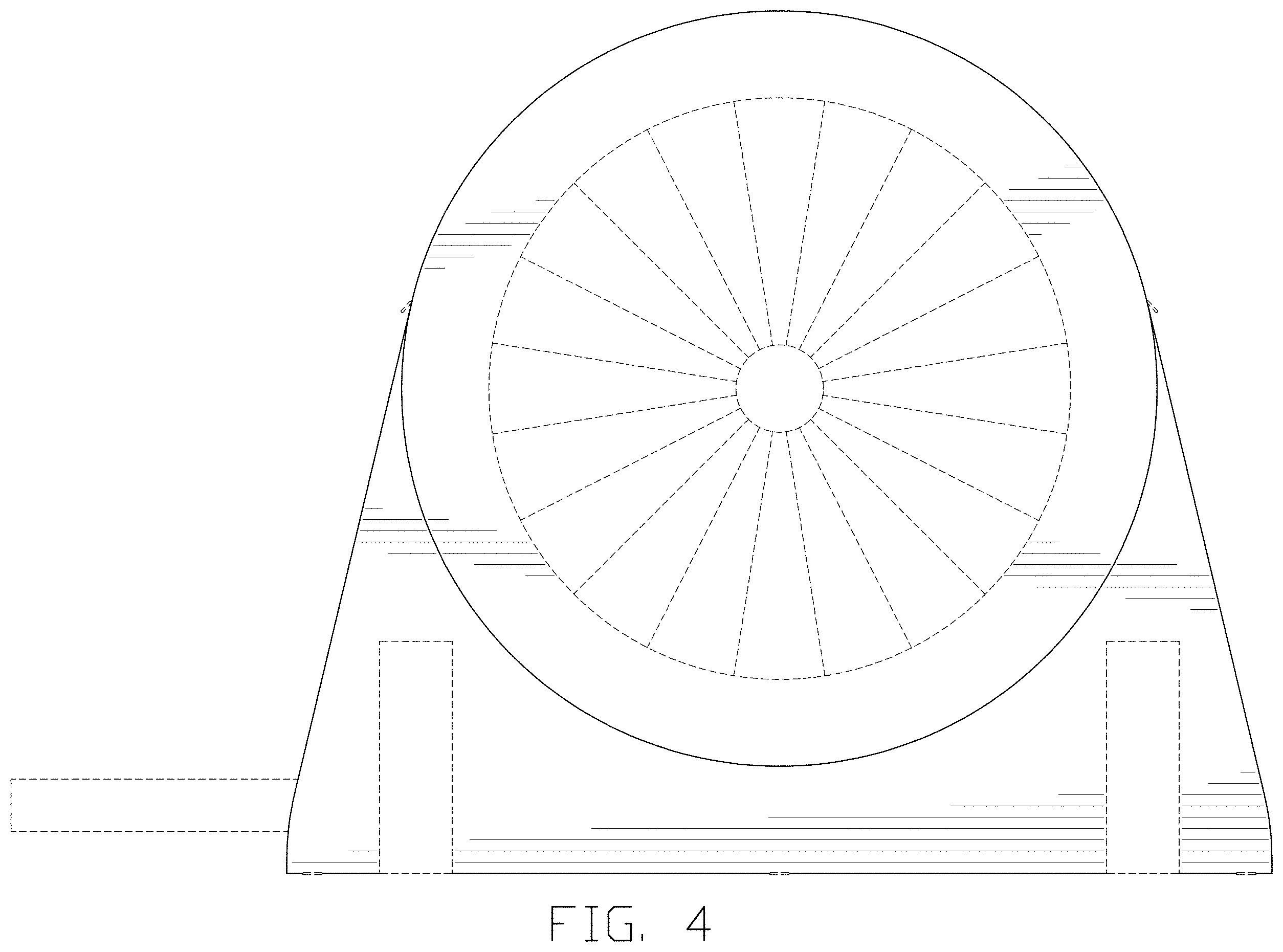 Patent USD1001894 Figure 4 – Inflatable dart board