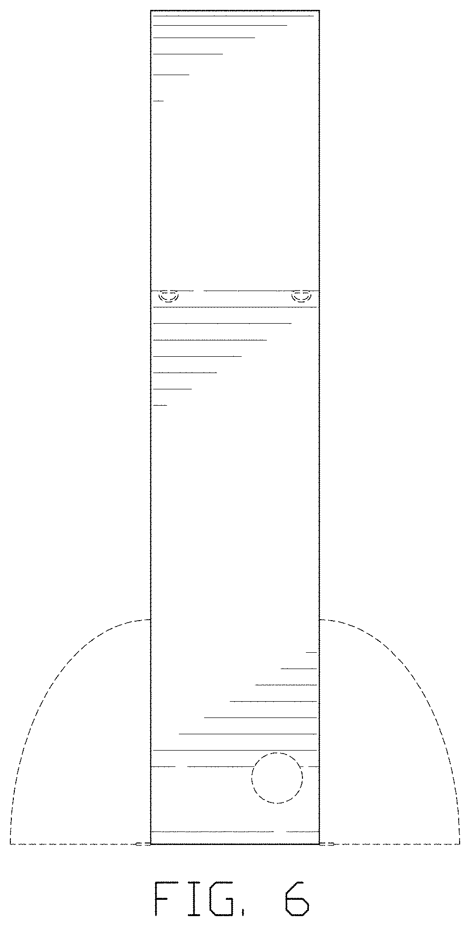 Patent USD1001894 Figure 6 – Inflatable dart board