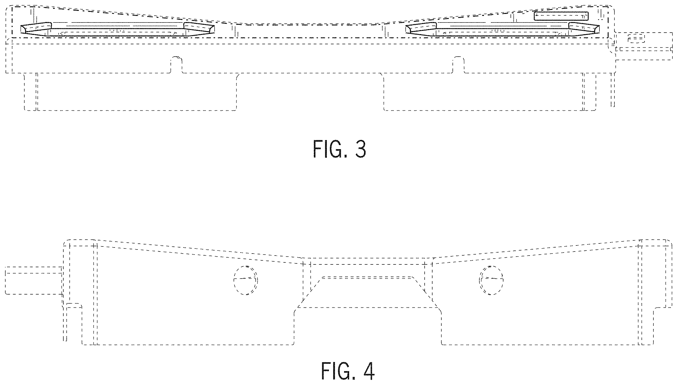 Patent USD1001896 Figure 3 – Playfield arch for a pinball machine