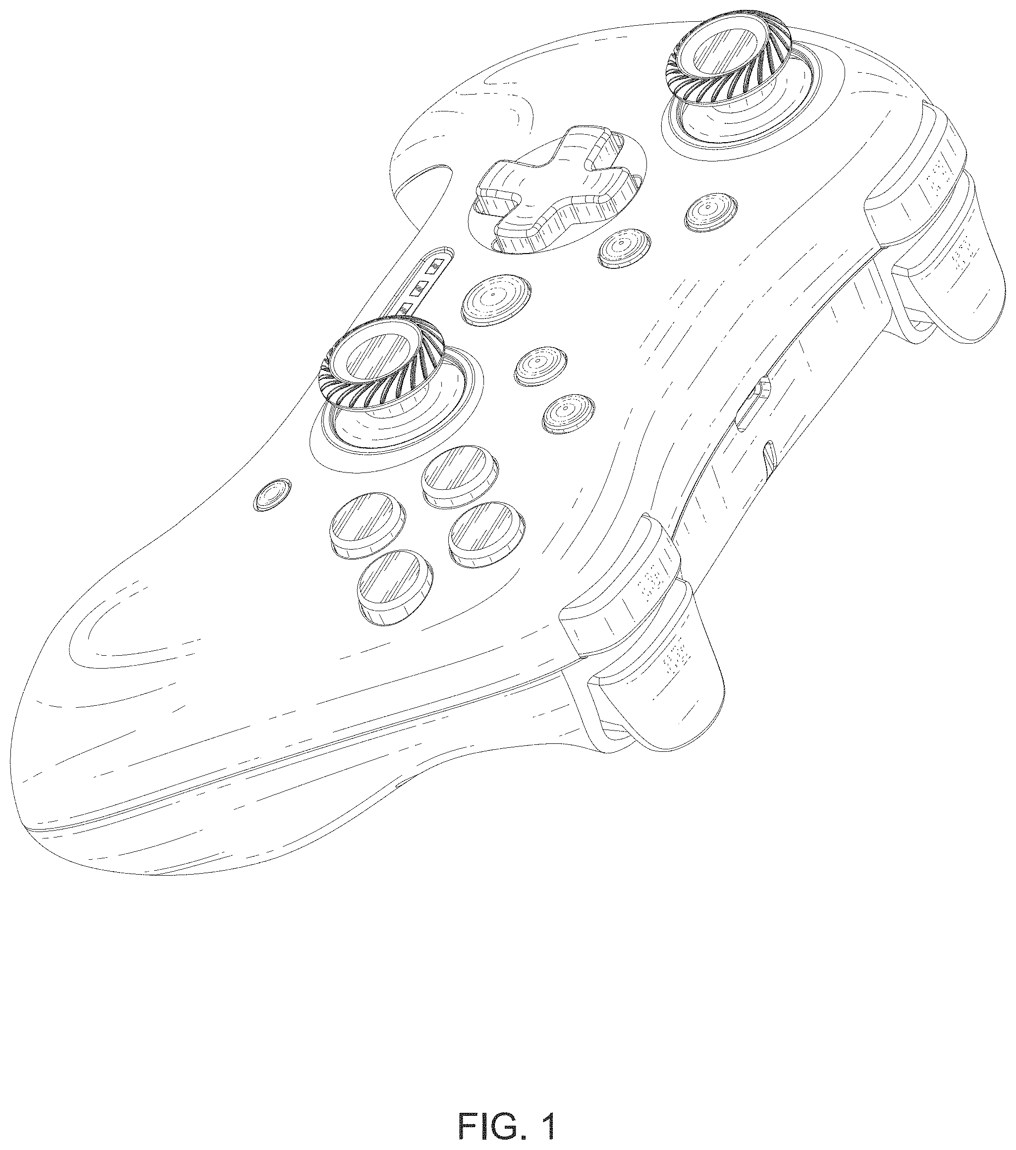 Patent USD1001897 — Game controller — Figure 1