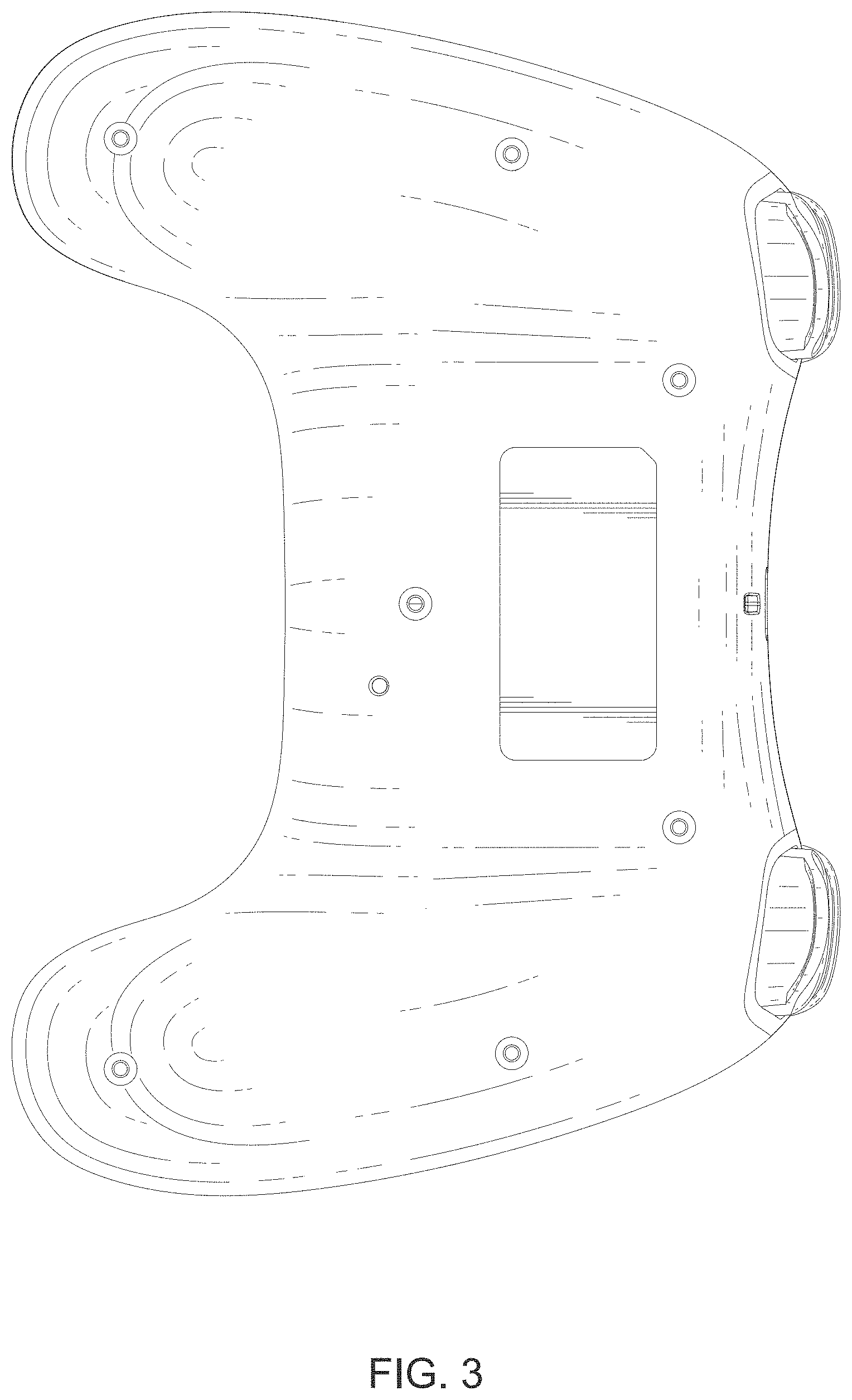 Patent USD1001897 Figure 3 – Game controller