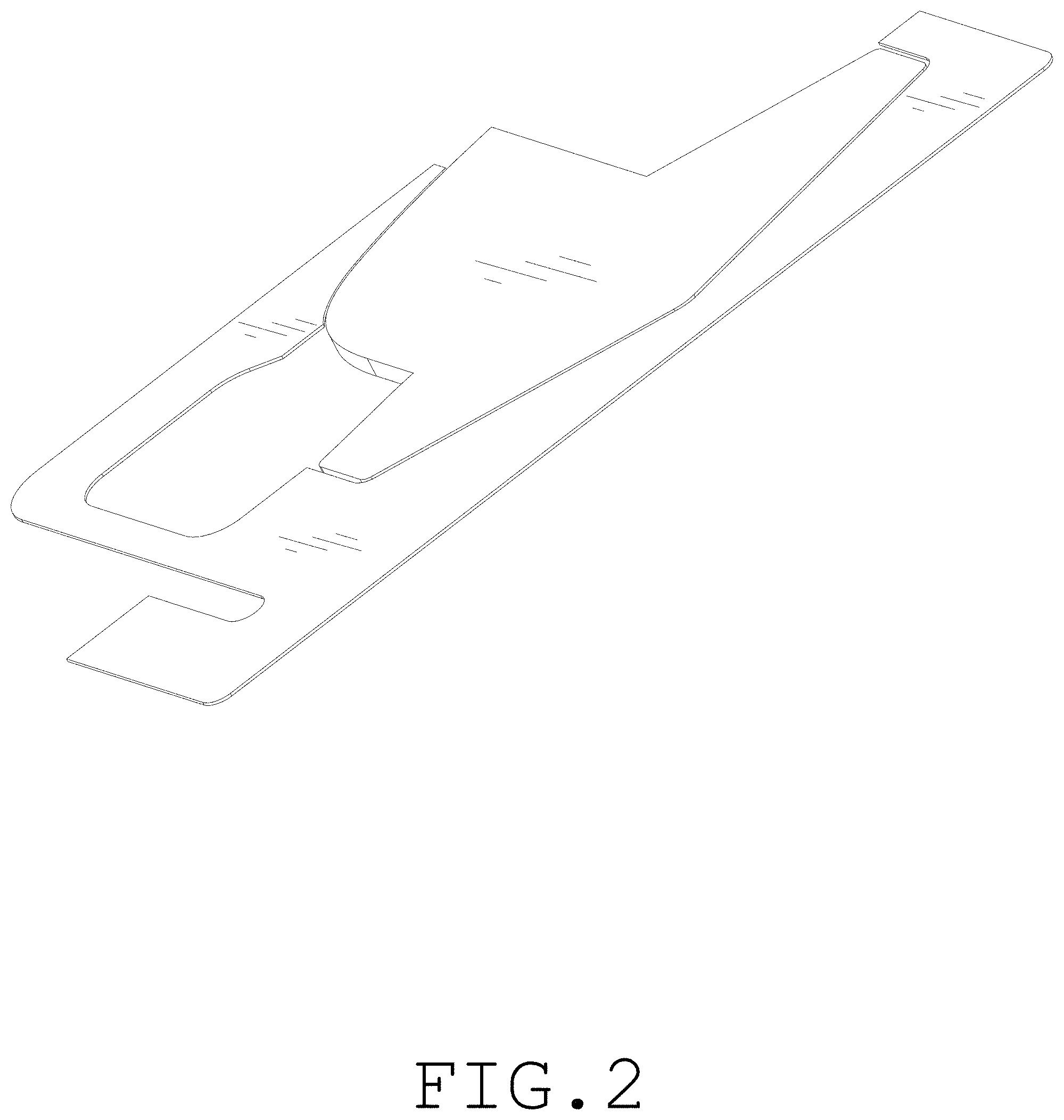 Patent USD1001898 Figure 2 – Joystick LED mat set