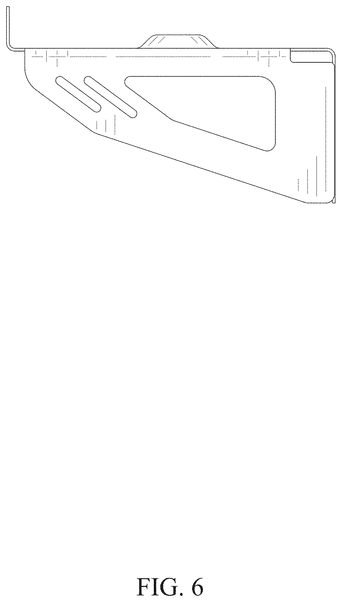 Patent USD1001899 Figure 6 – Wall mount bracket for video game console