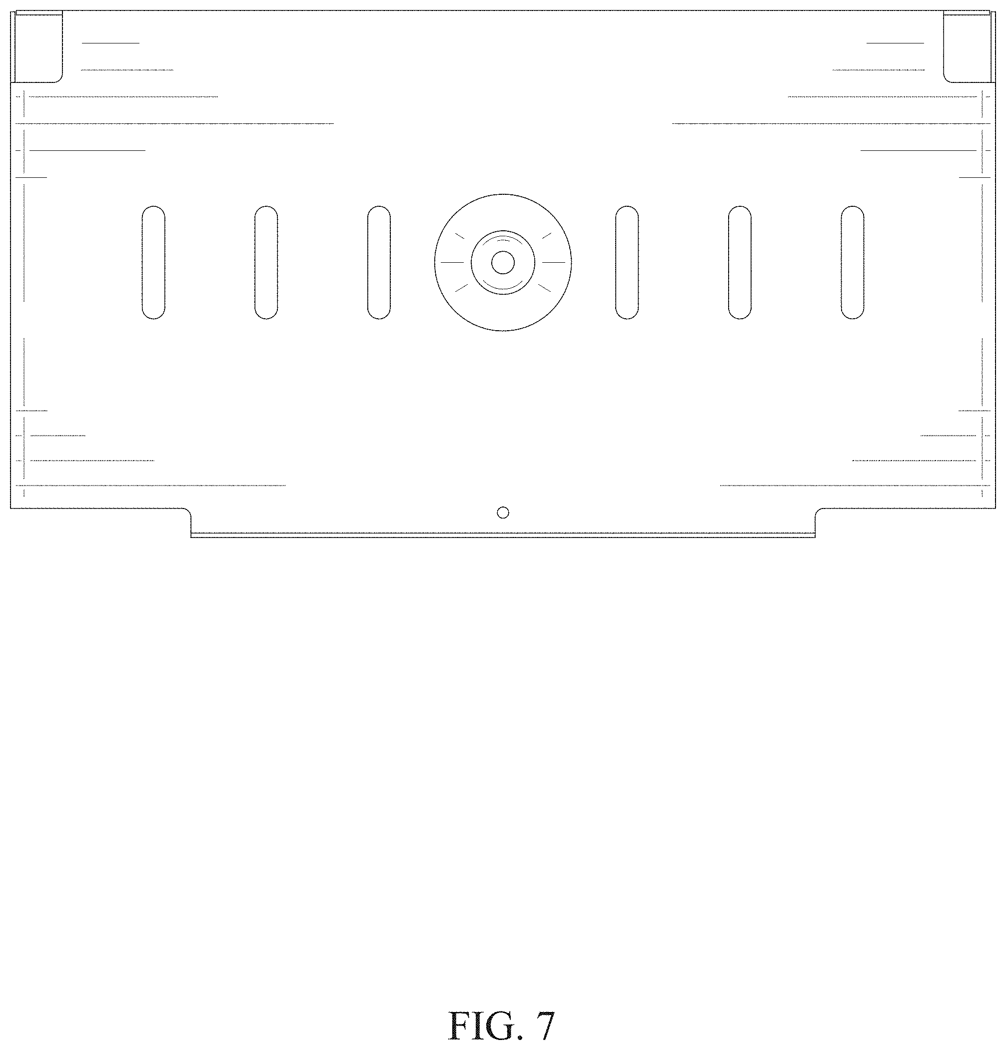 Patent USD1001899 Figure 7 – Wall mount bracket for video game console