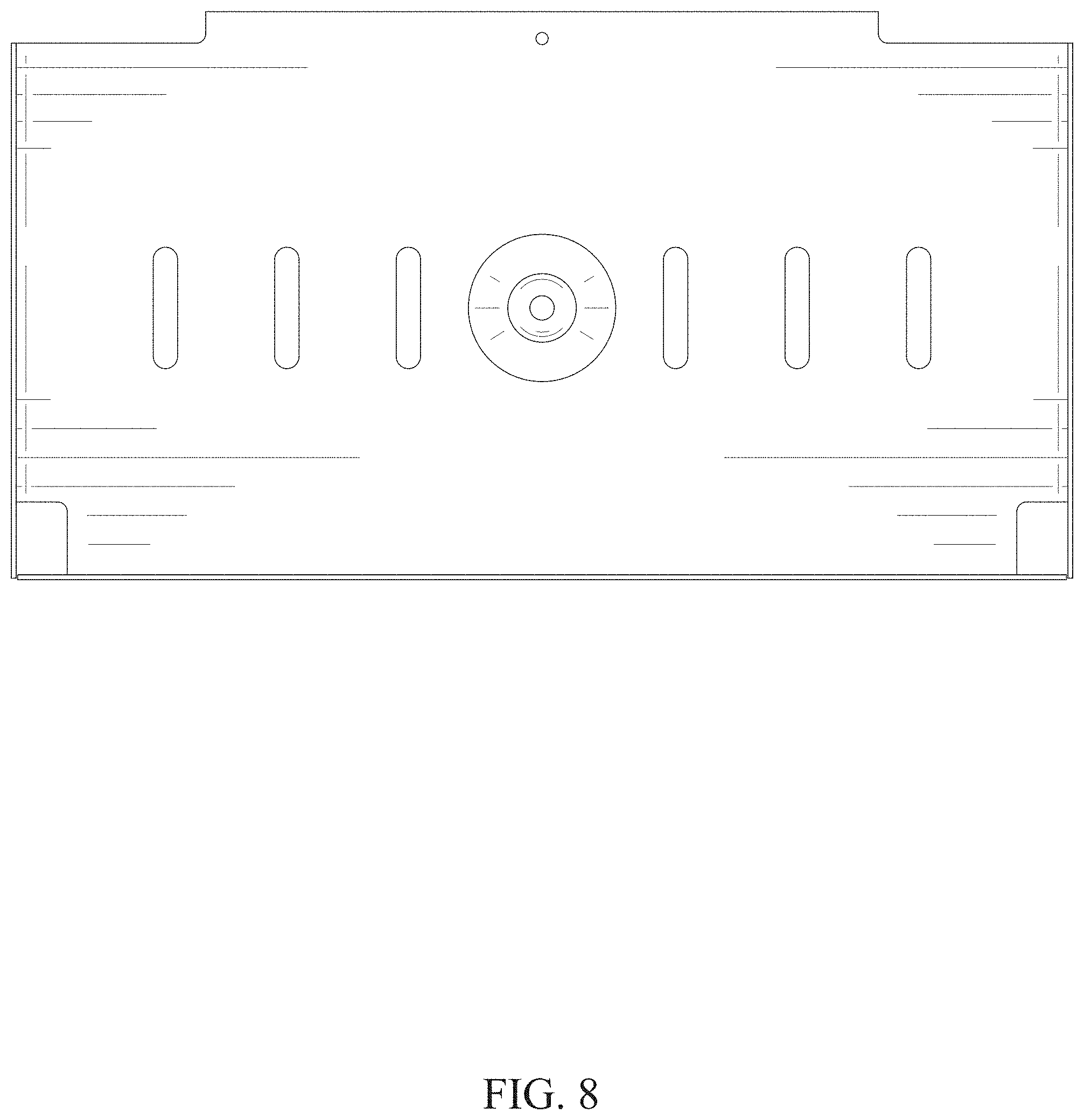 Patent USD1001899 Figure 8 – Wall mount bracket for video game console