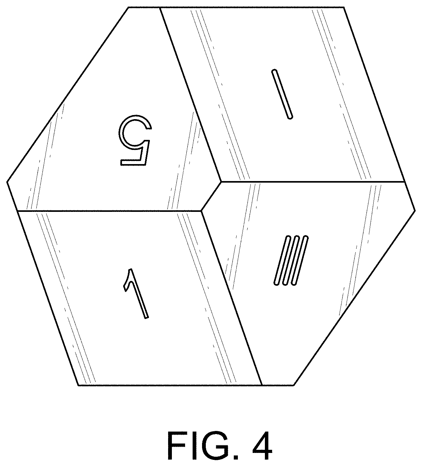 Patent USD1001901 Figure 4 – Game ball