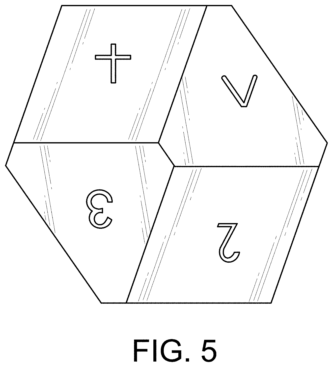 Patent USD1001901 Figure 5 – Game ball