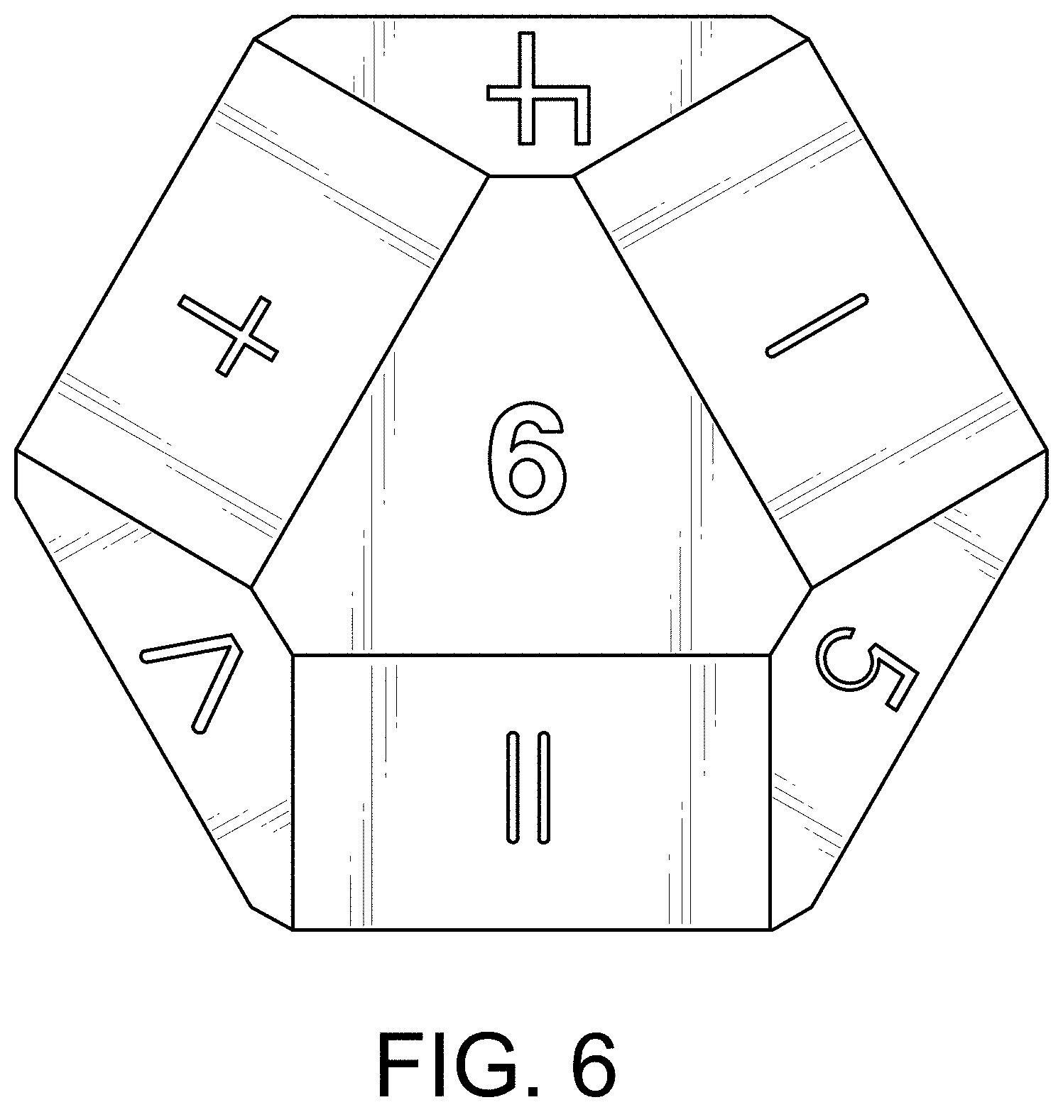Patent USD1001901 Figure 6 – Game ball