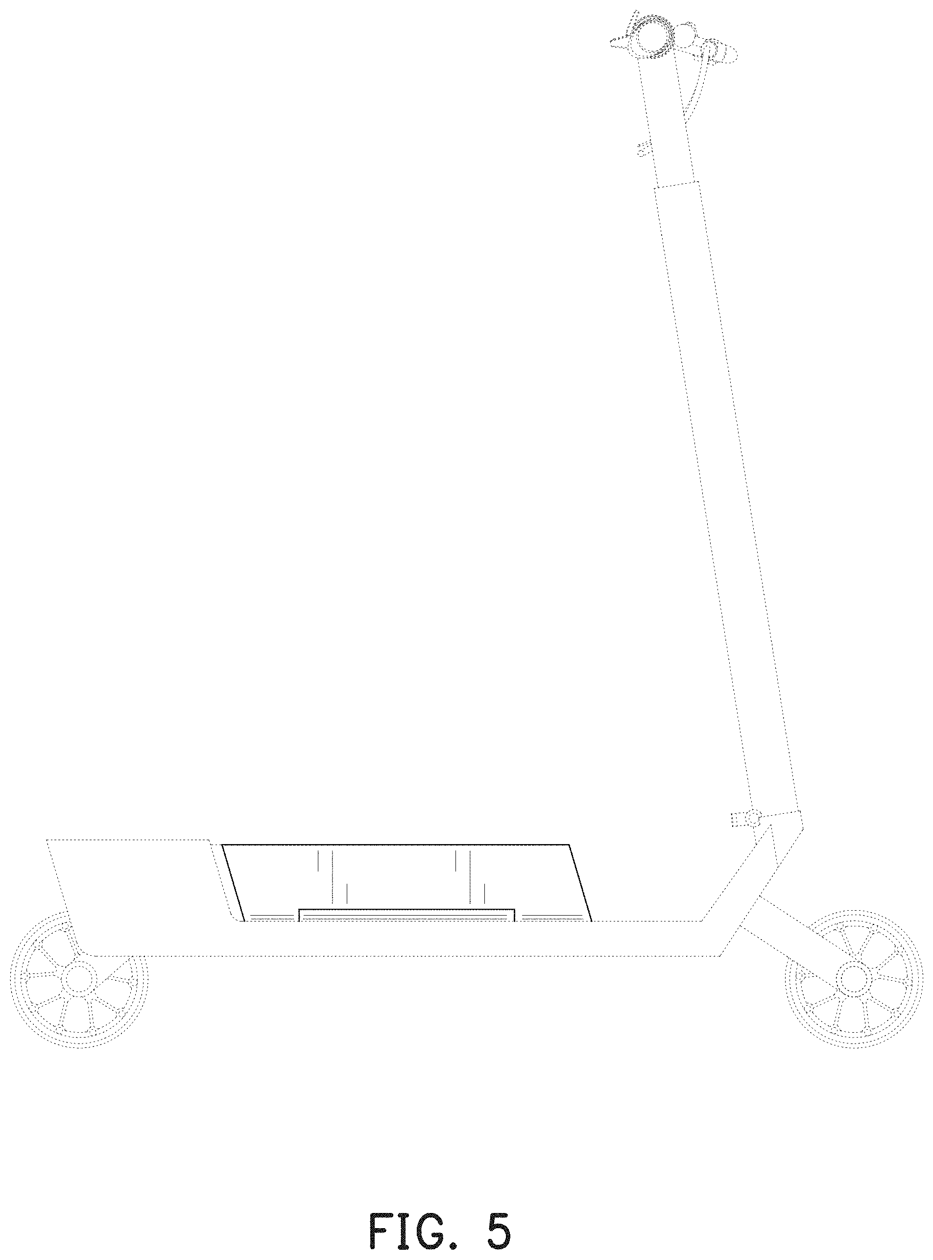 Patent USD1001903 Figure 5 – Scooter