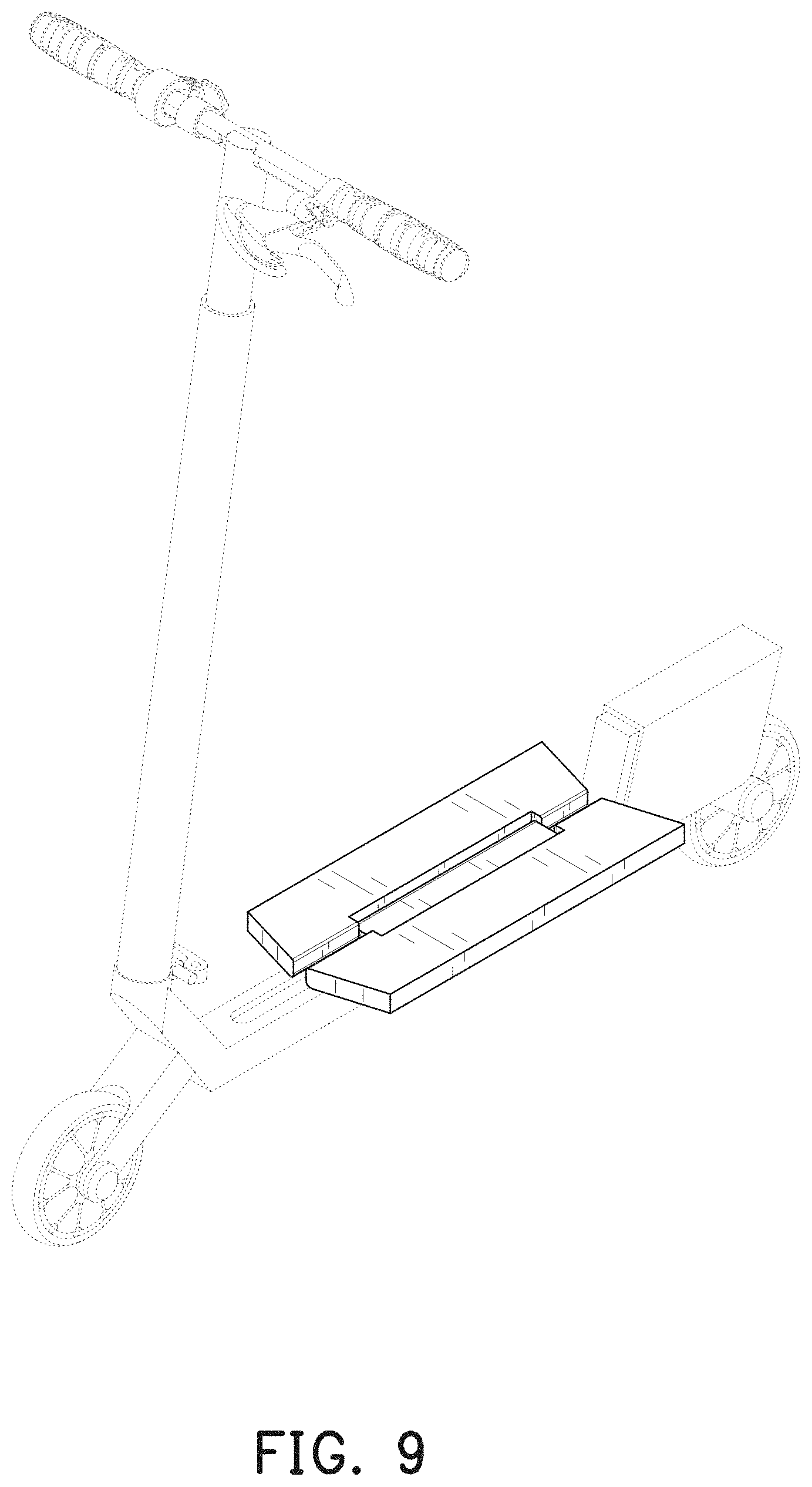 Patent USD1001903 Figure 9 – Scooter
