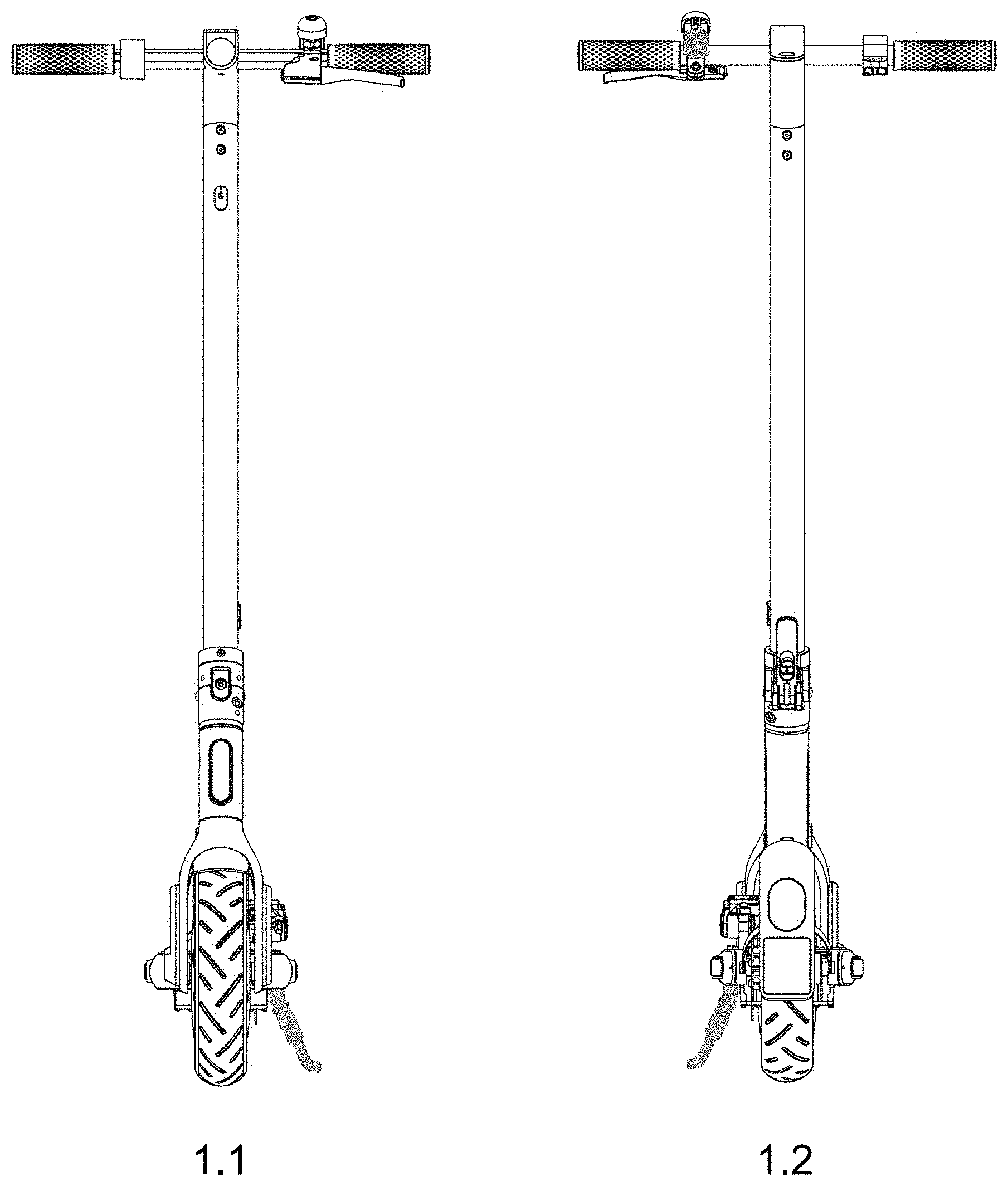 Patent USD1001904 — Scooter — Figure 1