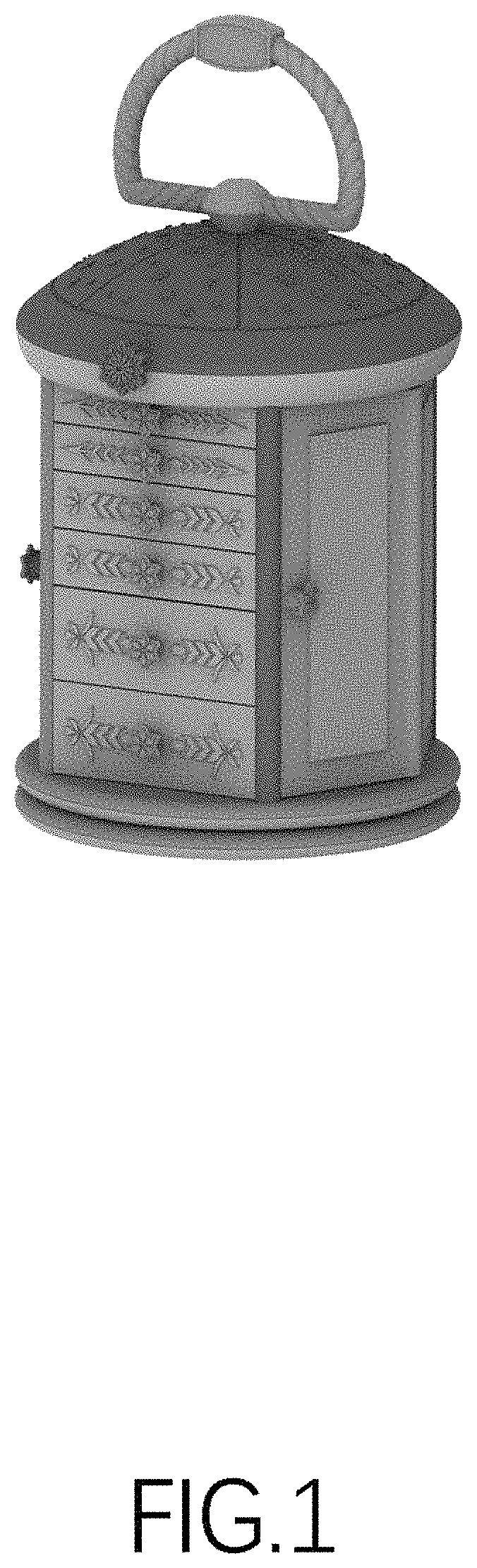 Patent USD1001909 Figure 1 – Toy makeup box