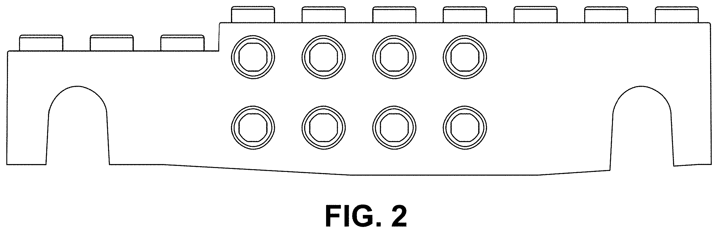 Patent USD1001912 Figure 2 – Toy building brick