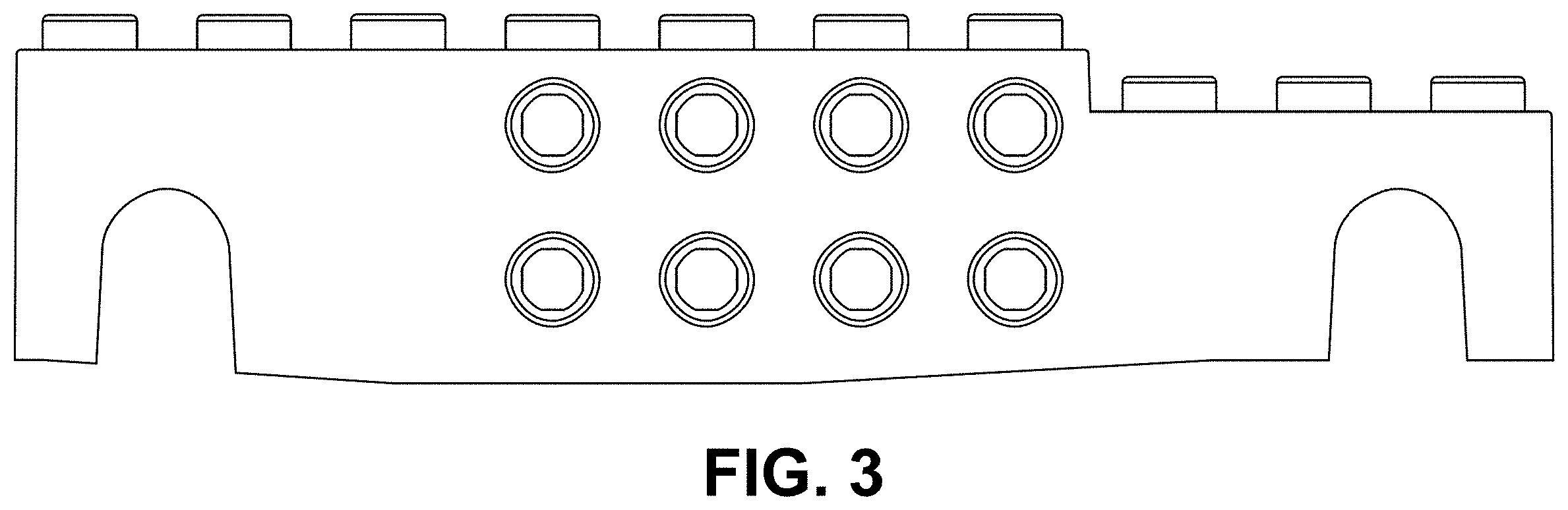 Patent USD1001912 Figure 3 – Toy building brick