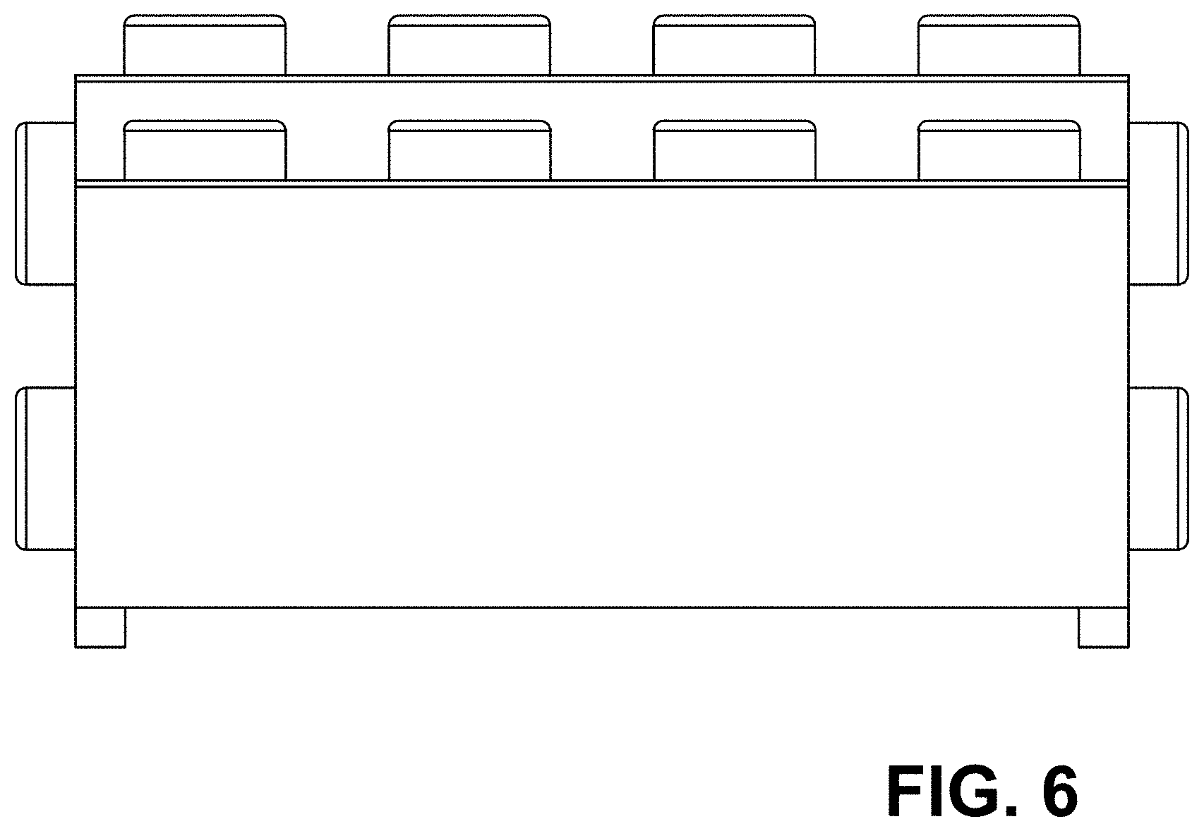 Patent USD1001912 Figure 6 – Toy building brick