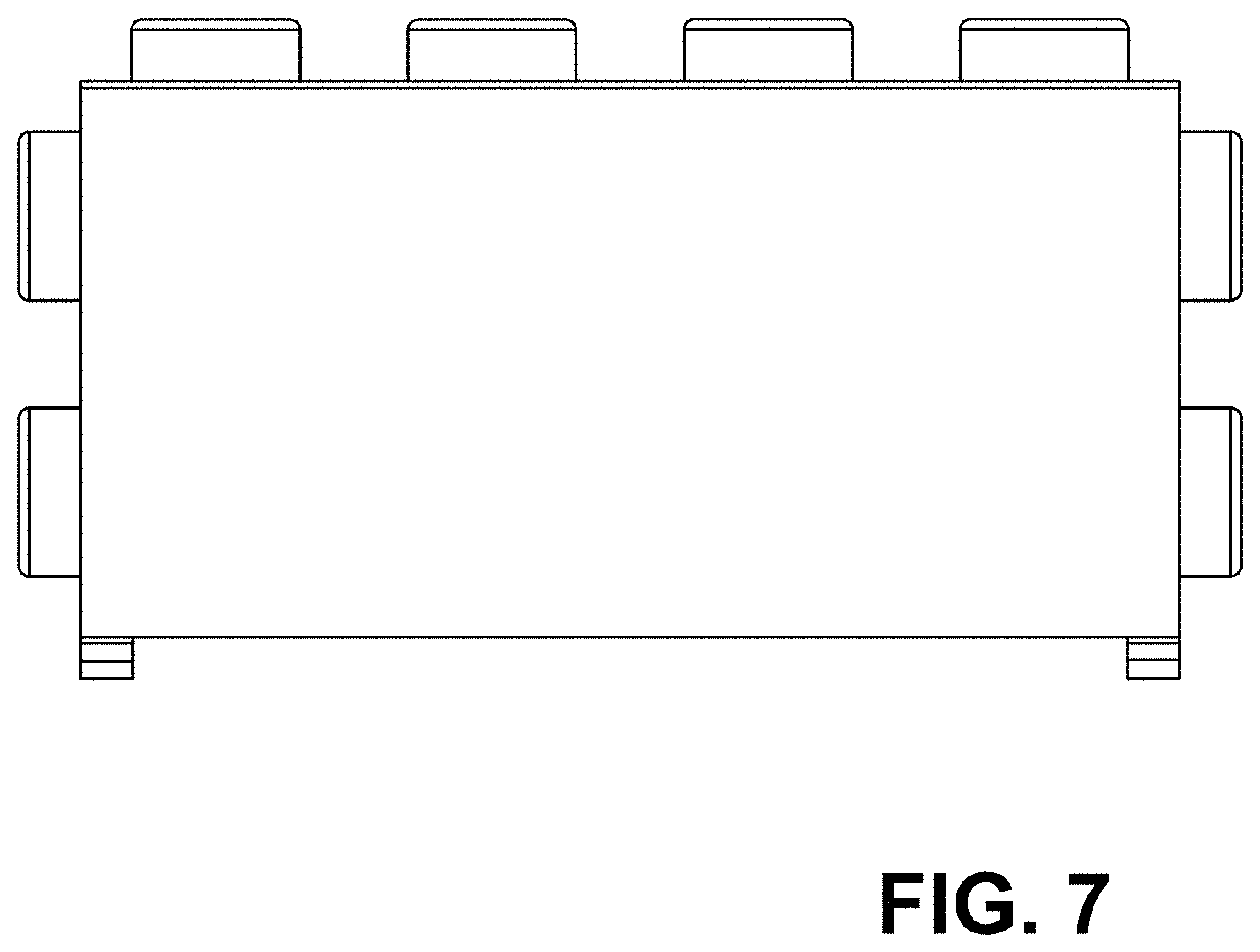Patent USD1001912 Figure 7 – Toy building brick
